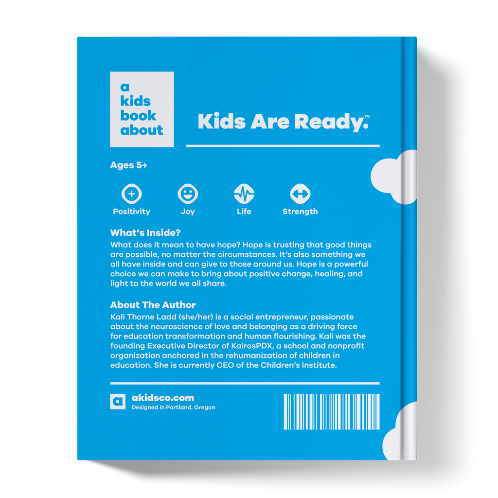 A Kids Book About Hope A Kids Co.