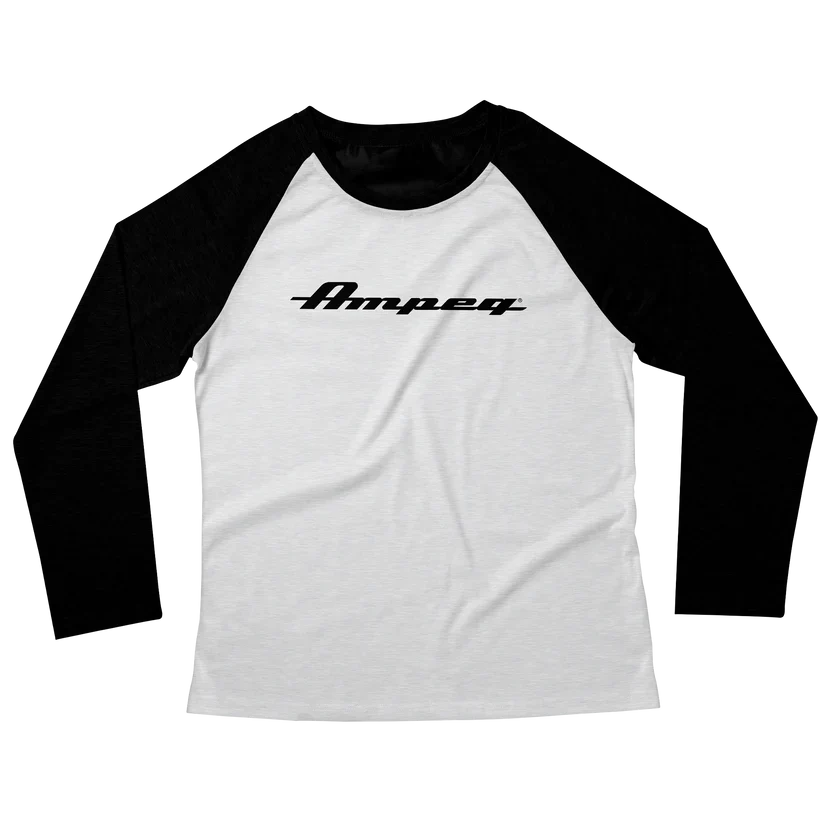 Ampeg Tri-Blend 3/4 Sleeve Raglan x White Pluginz Keychains
