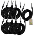 Guitar Cables (8 Pack) Instrument Cord by FAT TOAD - 24GA Patch Conductor for Electric or Acoustic Guitar, Bass, Pedals, Keyboards, Speakers, Amp GeekStands.com