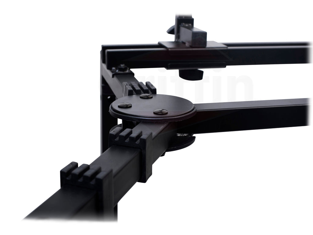 Double Piano Keyboard & Laptop Stand by GRIFFIN - 2 Tier/Dual Portable Studio Mixer Rack for Turntables, DJ Coffins, Speakers, Digital Music Gear GeekStands.com