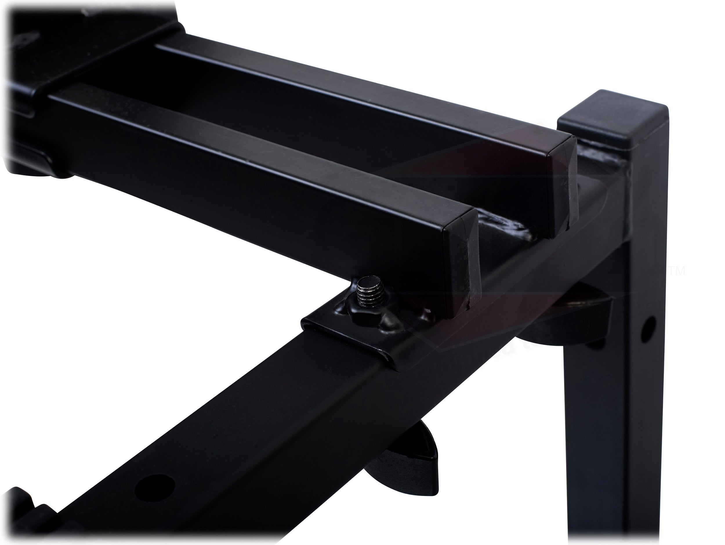 Double Piano Keyboard & Laptop Stand by GRIFFIN - 2 Tier/Dual Portable Studio Mixer Rack for Turntables, DJ Coffins, Speakers, Digital Music Gear GeekStands.com