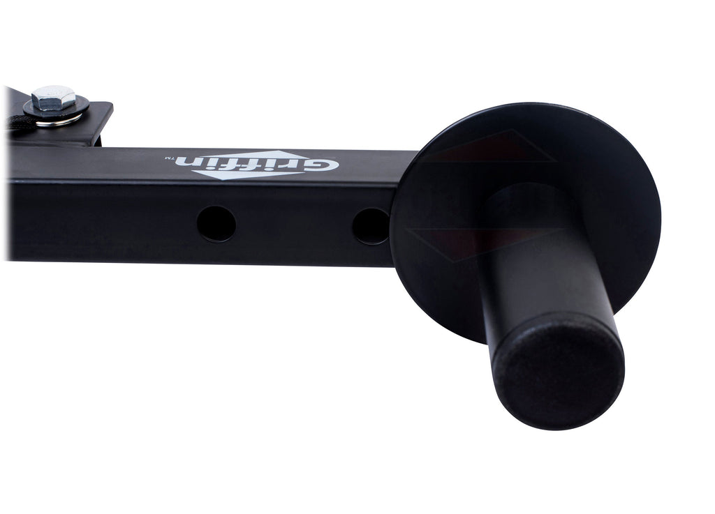 Wall Mount Brackets for PA Speakers (4 PACK) by GRIFFIN - Securing Locking Pin & 3-Level Tilt Adjustments - All-Steel DJ Studio Monitor Stands with 35mm Pole Holder for Pro-Audio GeekStands.com
