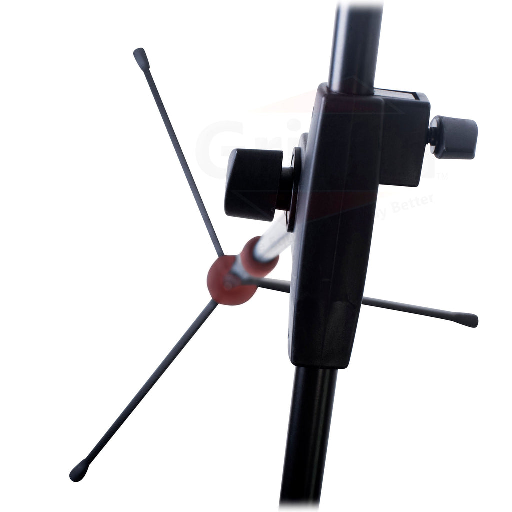 Microphone Boom Stand with XLR Mic Cable & Clip (Pack of 3) by GRIFFIN - Telescoping Arm Tripod Legs for Studio Recording Accessories, Singing Karaoke GeekStands.com