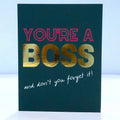 You're A Boss CheerNotes