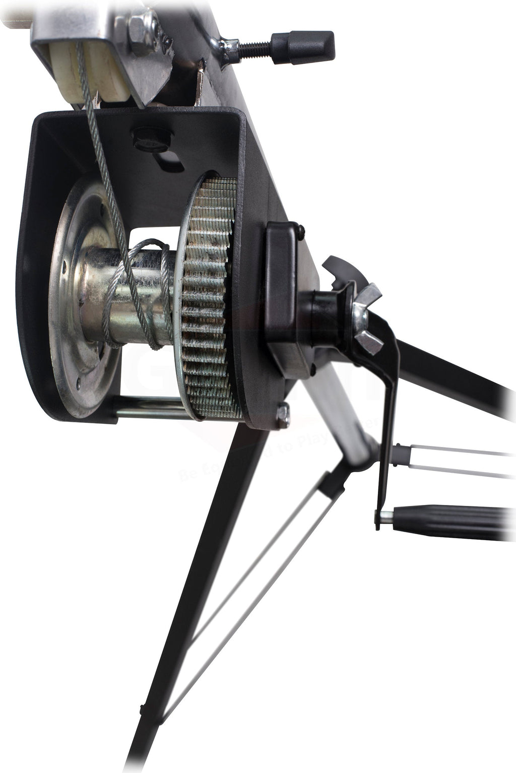 GRIFFIN Crank Lighting Truss Stands - T Adapter Bar & DJ Booth Trussing System for Light Cans & Speakers - Pro-Audio Stage Platform Hardware Package GeekStands.com