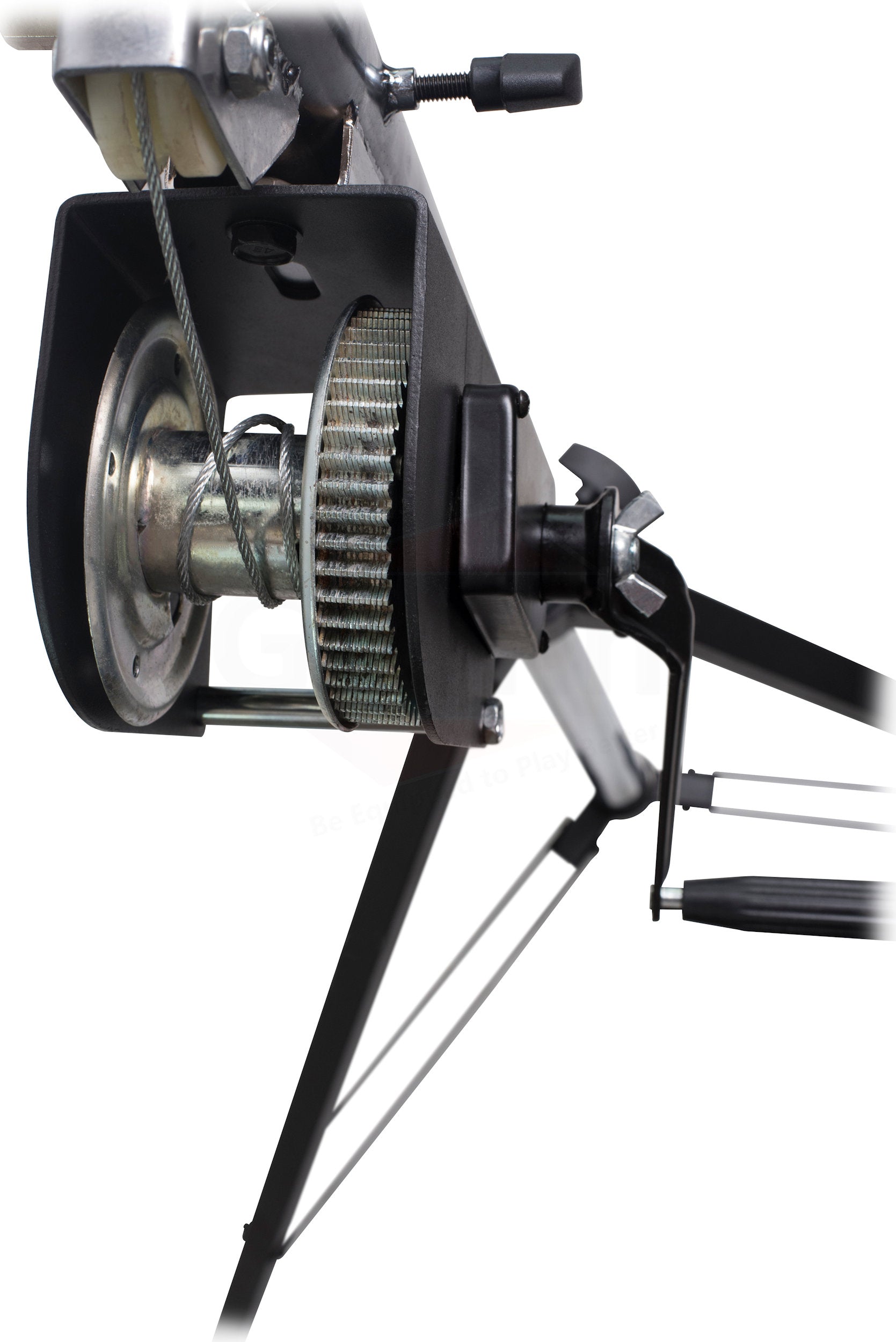 GRIFFIN Crank Lighting Truss Stands - T Adapter Bar & DJ Booth Trussing System for Light Cans & Speakers - Pro-Audio Stage Platform Hardware Package GeekStands.com