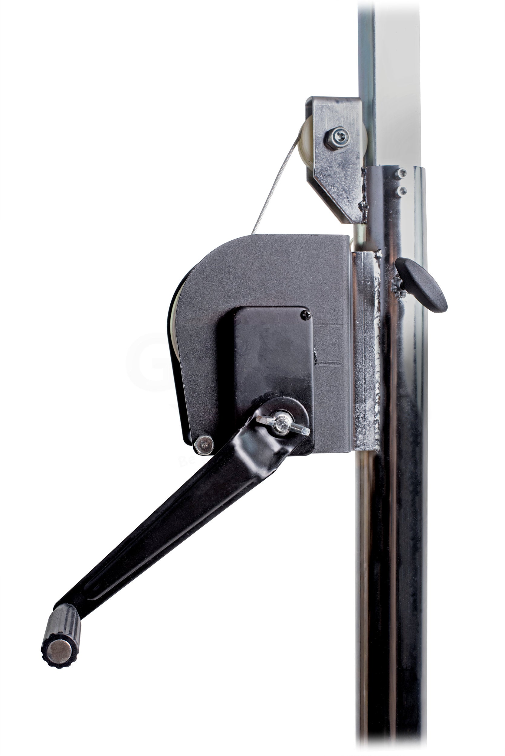 GRIFFIN Crank Lighting Truss Stands - T Adapter Bar & DJ Booth Trussing System for Light Cans & Speakers - Pro-Audio Stage Platform Hardware Package GeekStands.com