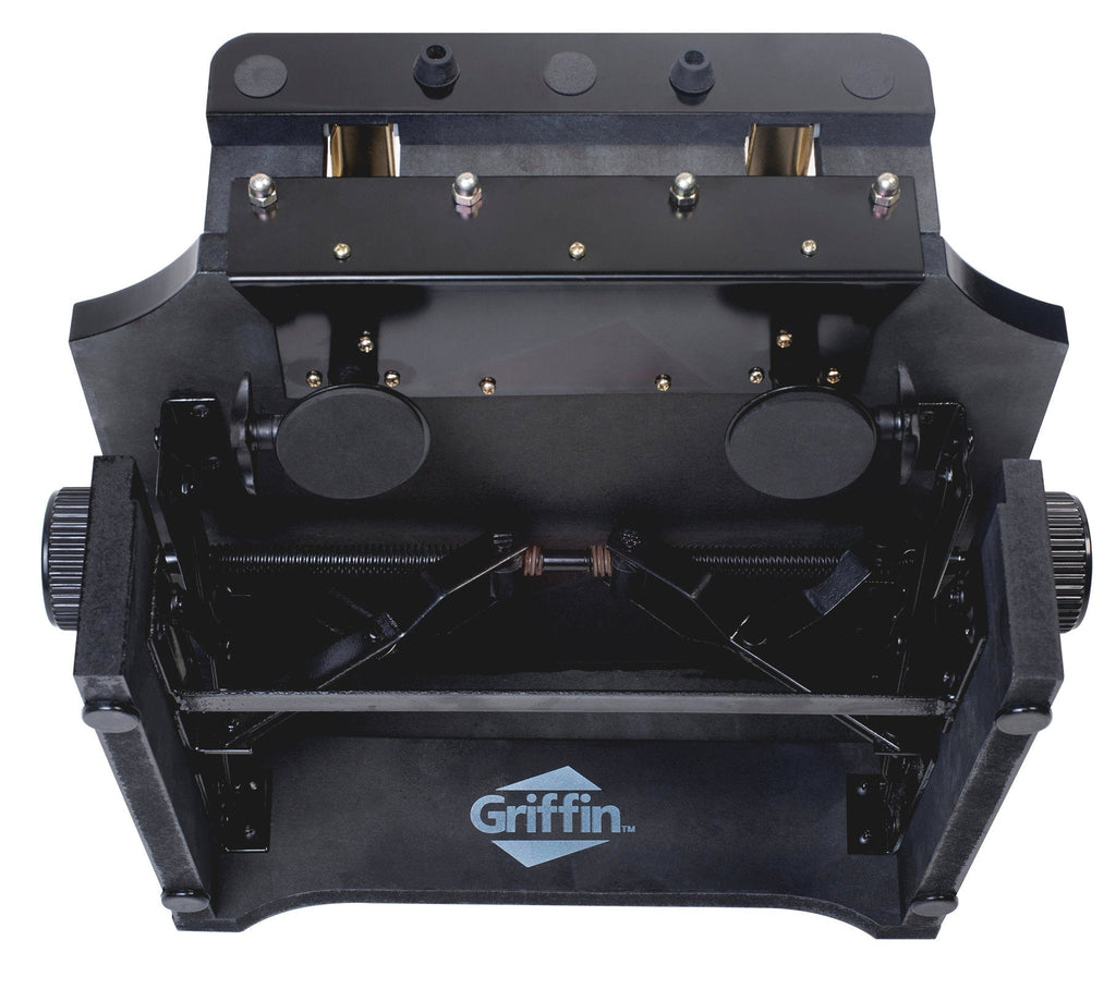 Piano Foot Pedal Extender by GRIFFIN - Dual Deluxe Extension Prop for Beginners & Kids with Una Corda & Sustain Pedal Wood Stool Bench Teaching Aid GeekStands.com
