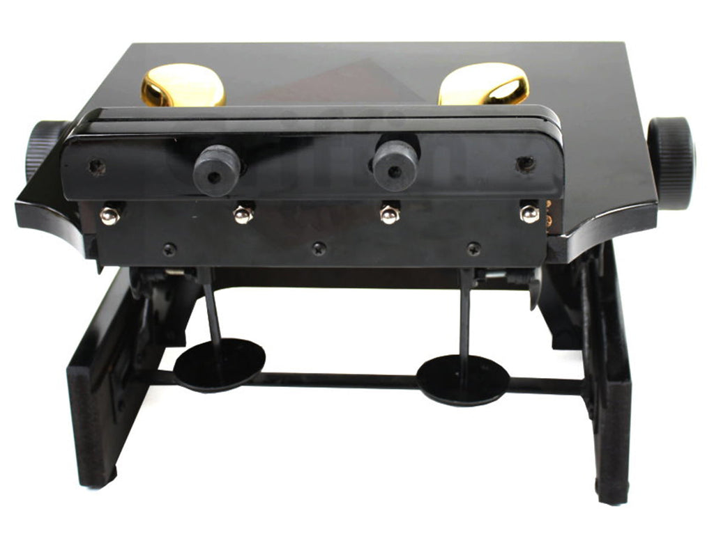 Piano Foot Pedal Extender by GRIFFIN - Dual Deluxe Extension Prop for Beginners & Kids with Una Corda & Sustain Pedal Wood Stool Bench Teaching Aid GeekStands.com