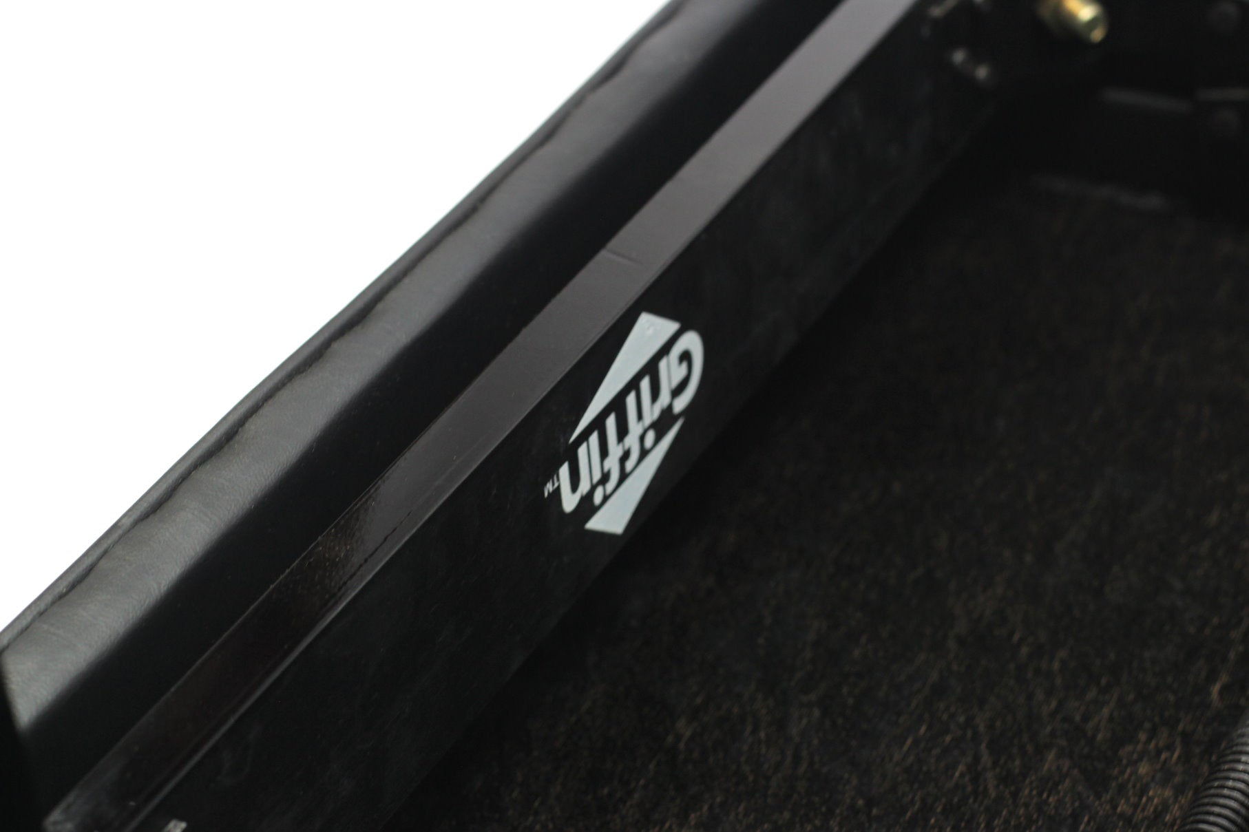 Genuine Leather Adjustable Piano Bench by GRIFFIN | Black Solid Wood Vintage Style & Heavy-Duty Ergonomic Keyboard Stool | Cushion Seat With Storage Space | Home Vanity Bench or Musicians Guitar Chair GeekStands.com