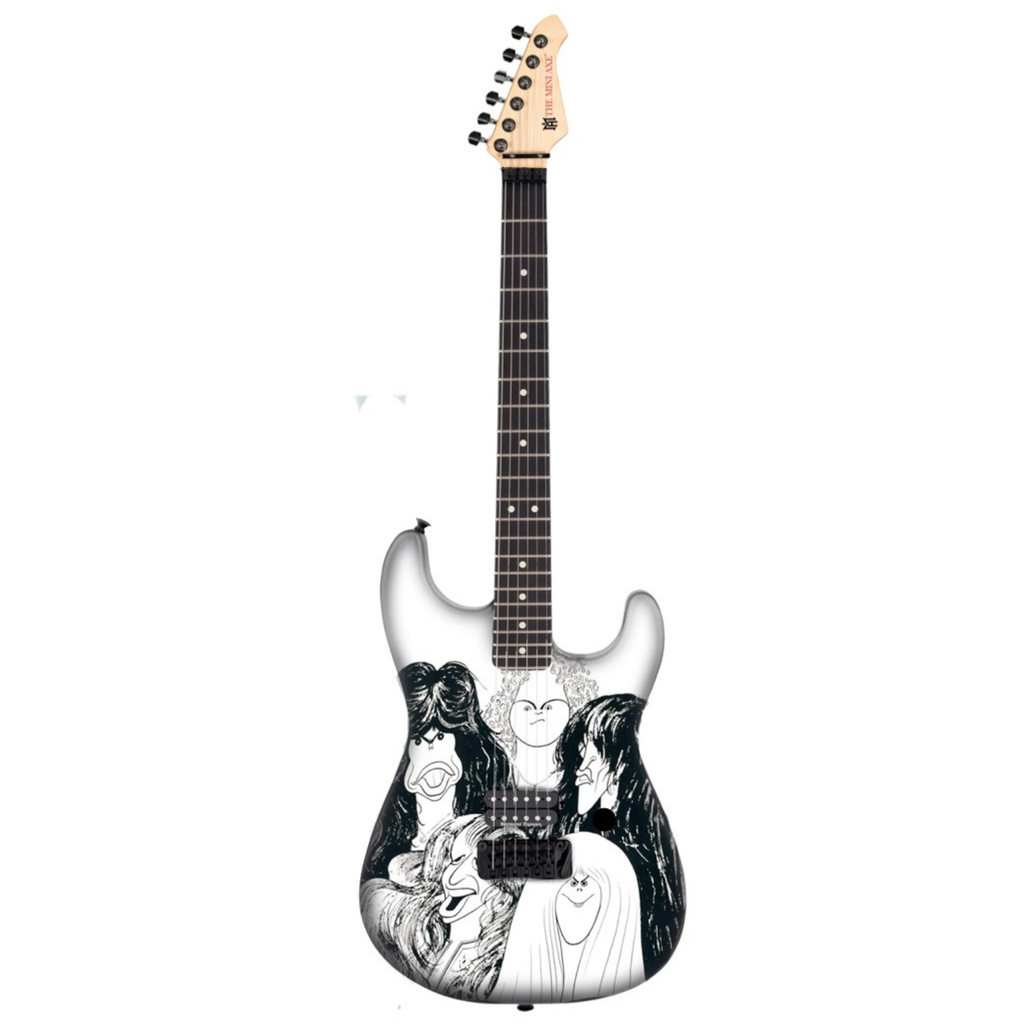 Aerosmith "Draw the Line" Collectible Miniature Guitar The Mini Axe
