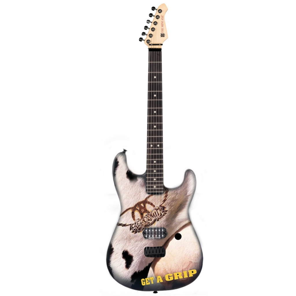 Aerosmith "Get A Grip" Collectible Miniature Guitar The Mini Axe
