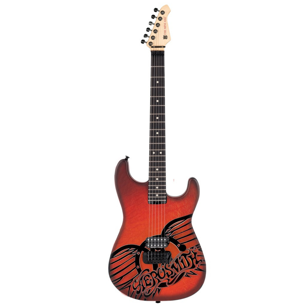 Aerosmith "Logo" Collectible Miniature Guitar The Mini Axe