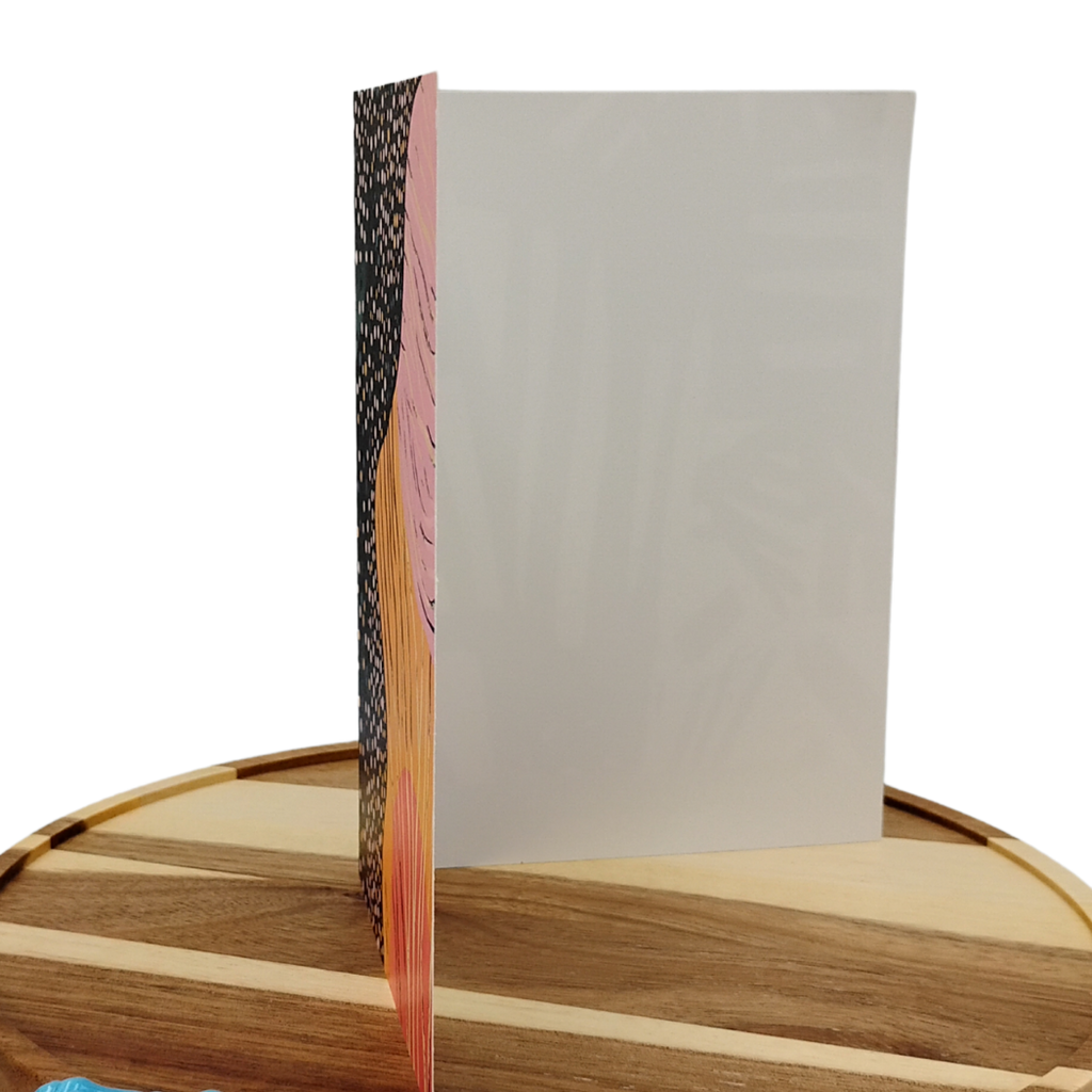 Abstract Dot Greeting Card - Blank Inside Black Magic Social Club