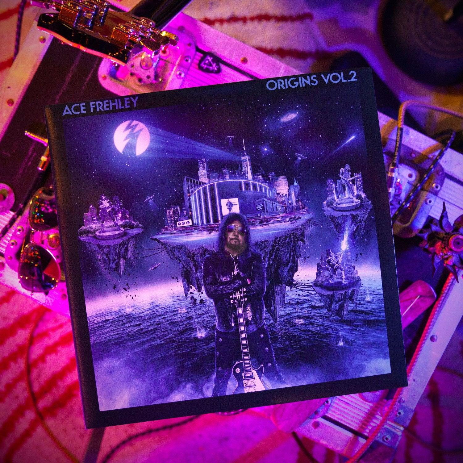 Ace Frehley - Origins Vol. 2 Silver Black Ice LP MNRK Heavy