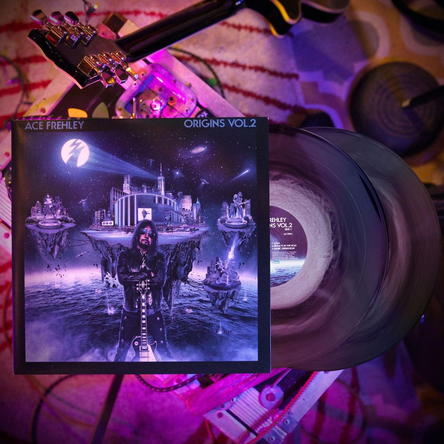 Ace Frehley - Origins Vol. 2 Silver Black Ice LP MNRK Heavy