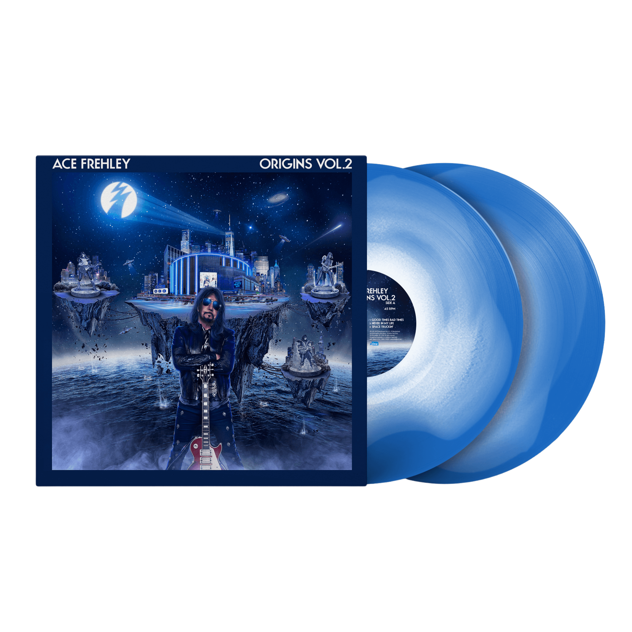 Ace Frehley - Origins Vol. 2 - Blue/White Vinyl LP MNRK Heavy