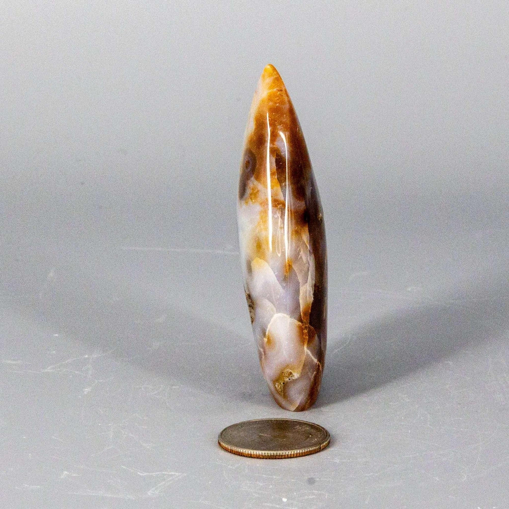 Agate Crystal Torch Freeform Polished Natural Specimen Crystal Destiny