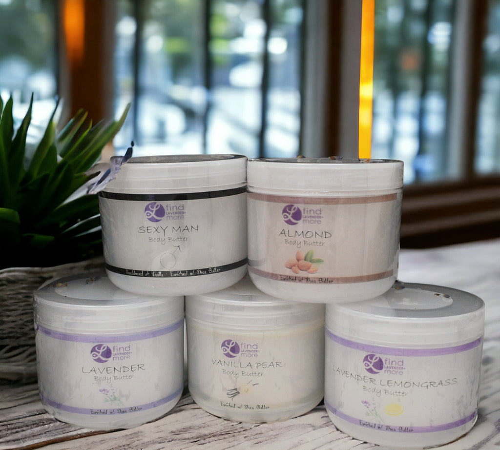 Whipped Body Butter Natural Moisturizer for Soft Skin Findlavender.com