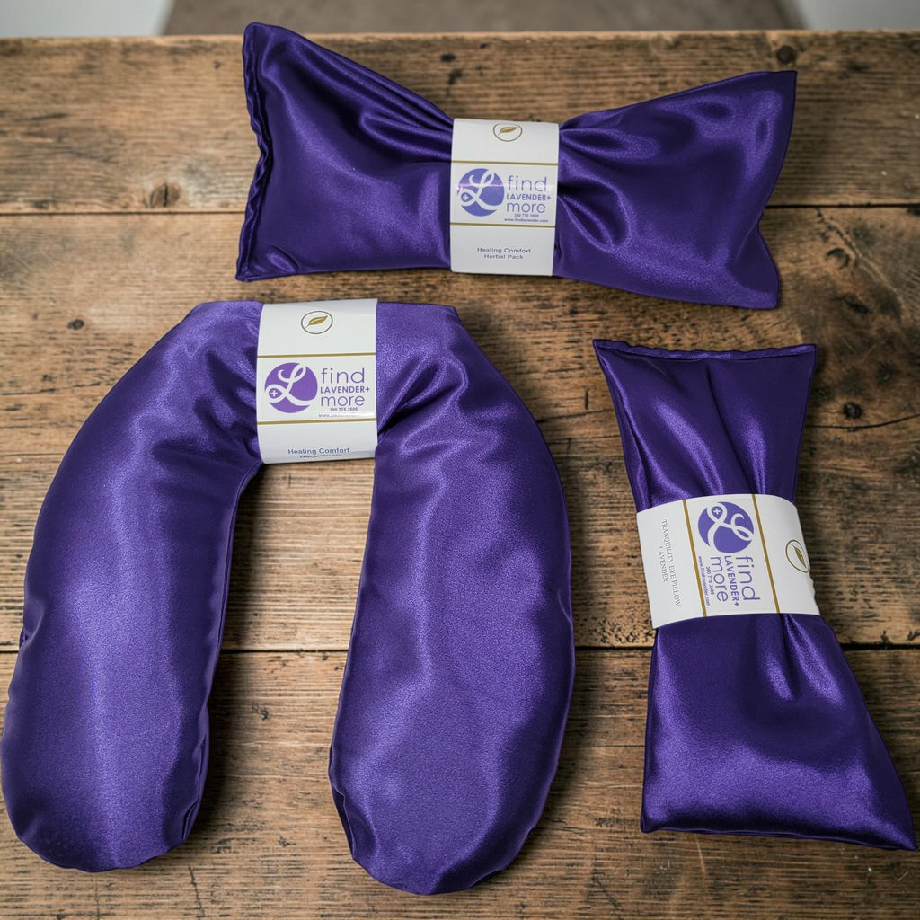 Lavender Hot Cold Therapy Pack Herbal Heat Pad Findlavender.com