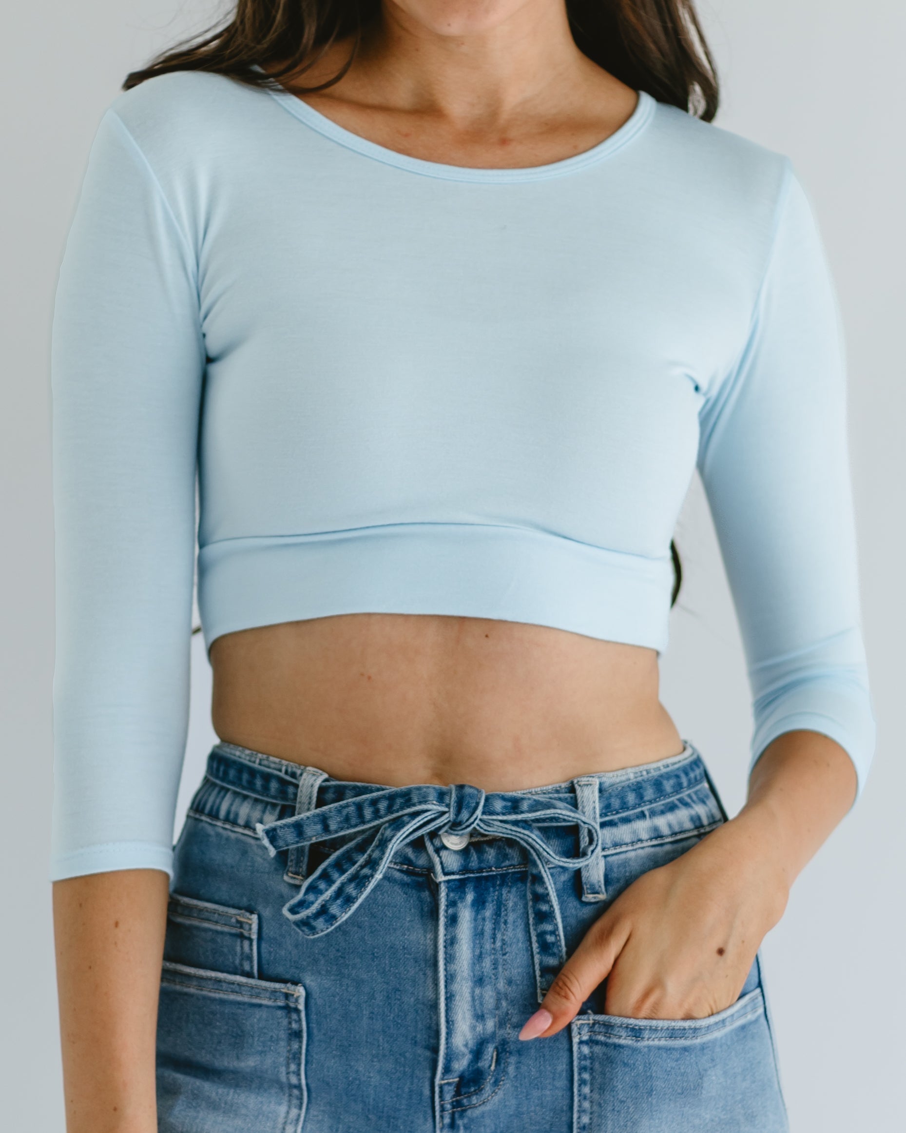 Classic 3/4 Sleeve Halftee HALFTEE Layering Fashions