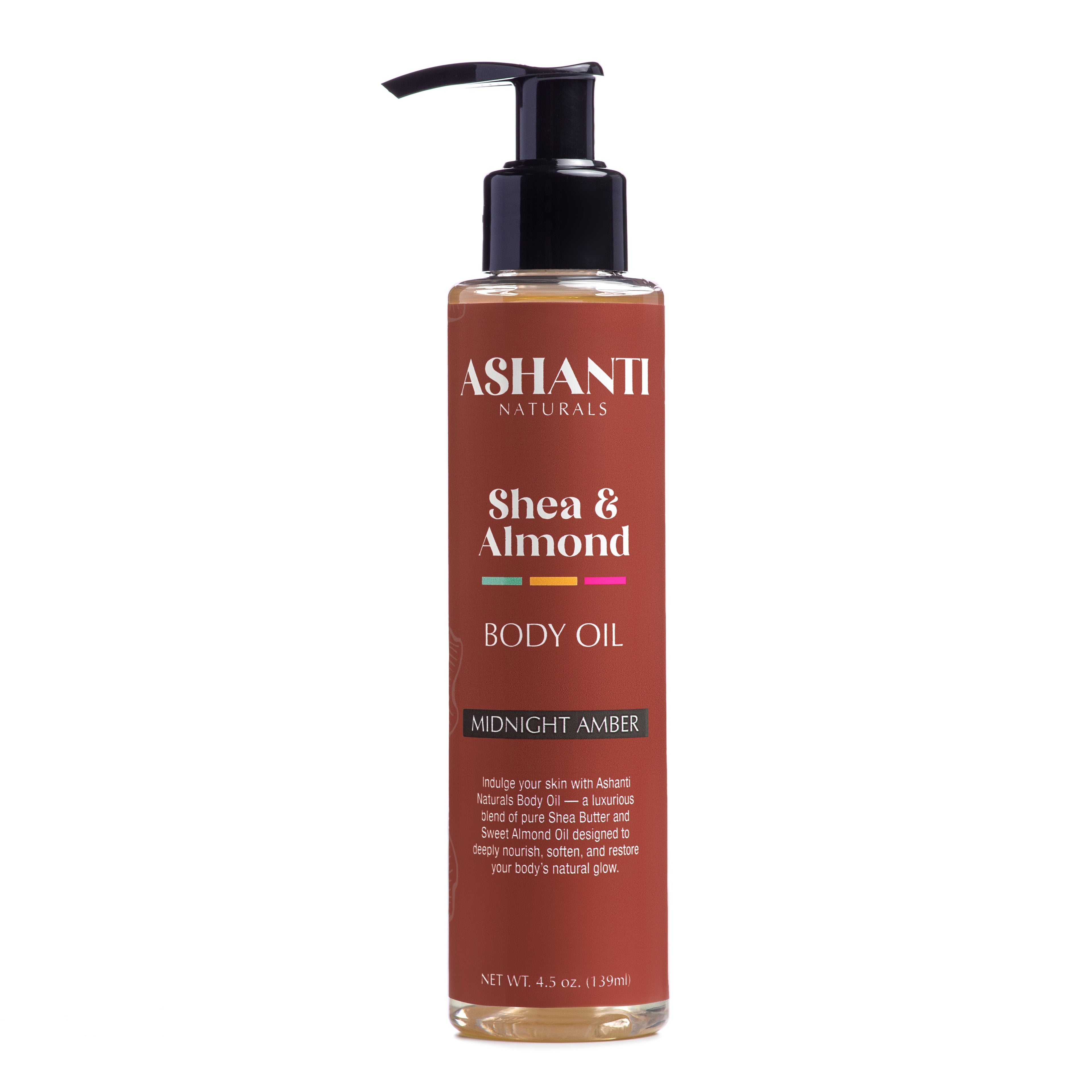 ASHANTI NATURALS Shea & Almond Body Oil - Midnight Amber AshantiNaturals