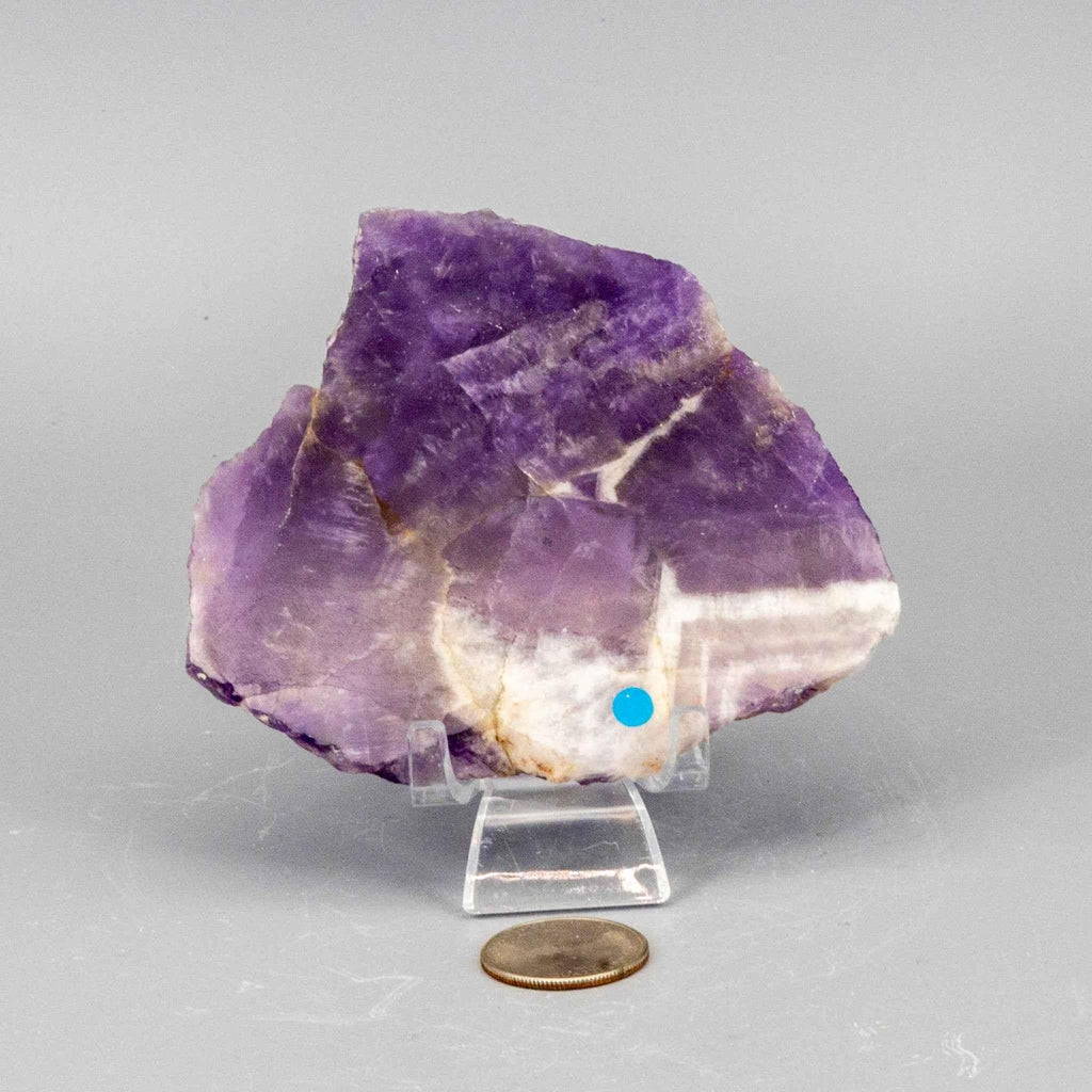 Amethyst Crystal Polished Slice Natural Purple Stone Crystal Destiny