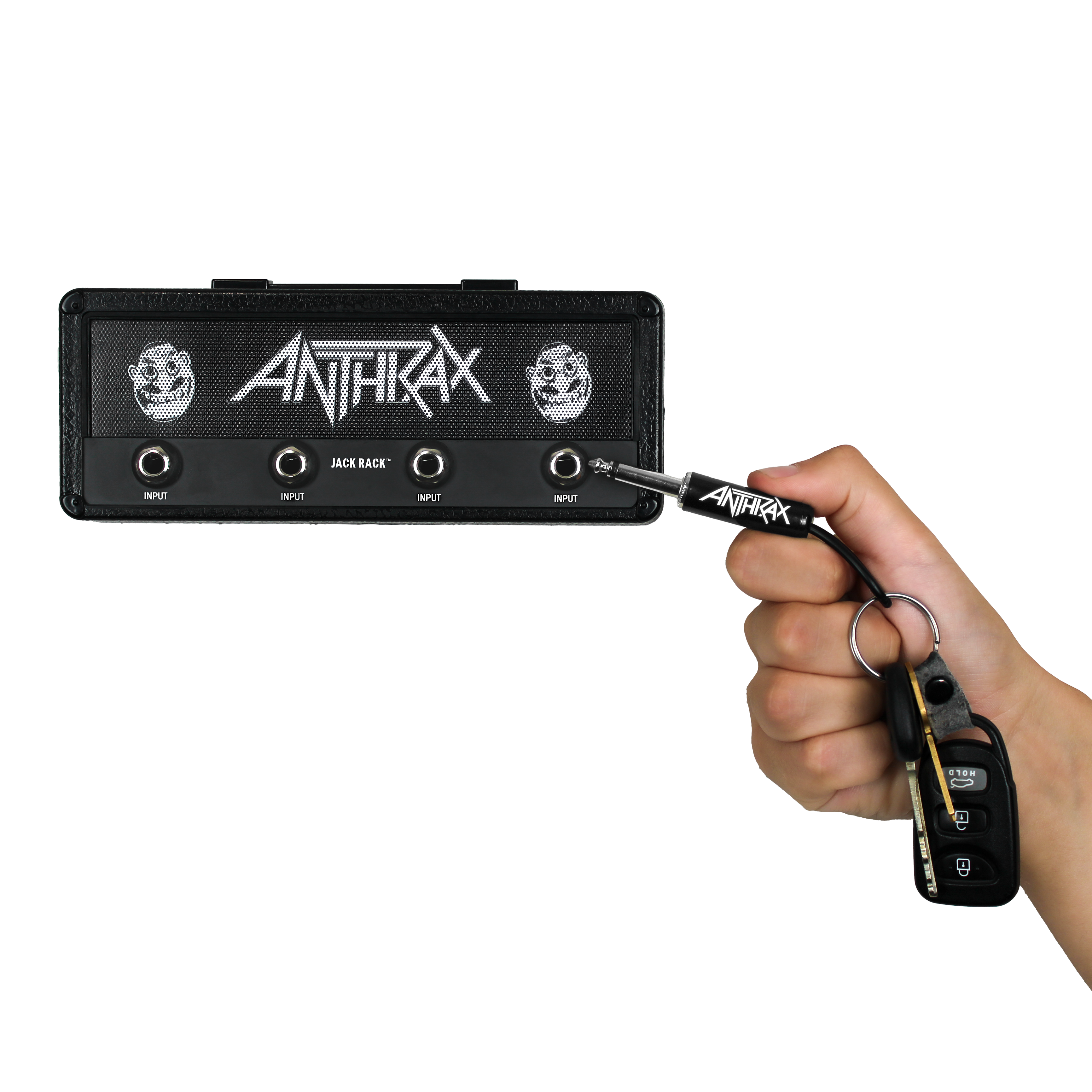 Anthrax Magnetic Jack Rack® Pluginz Keychains