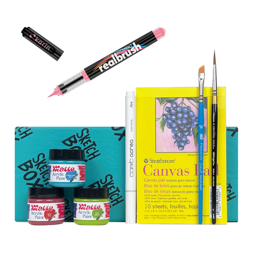Premium Matte Paint Box ShopSketchBox