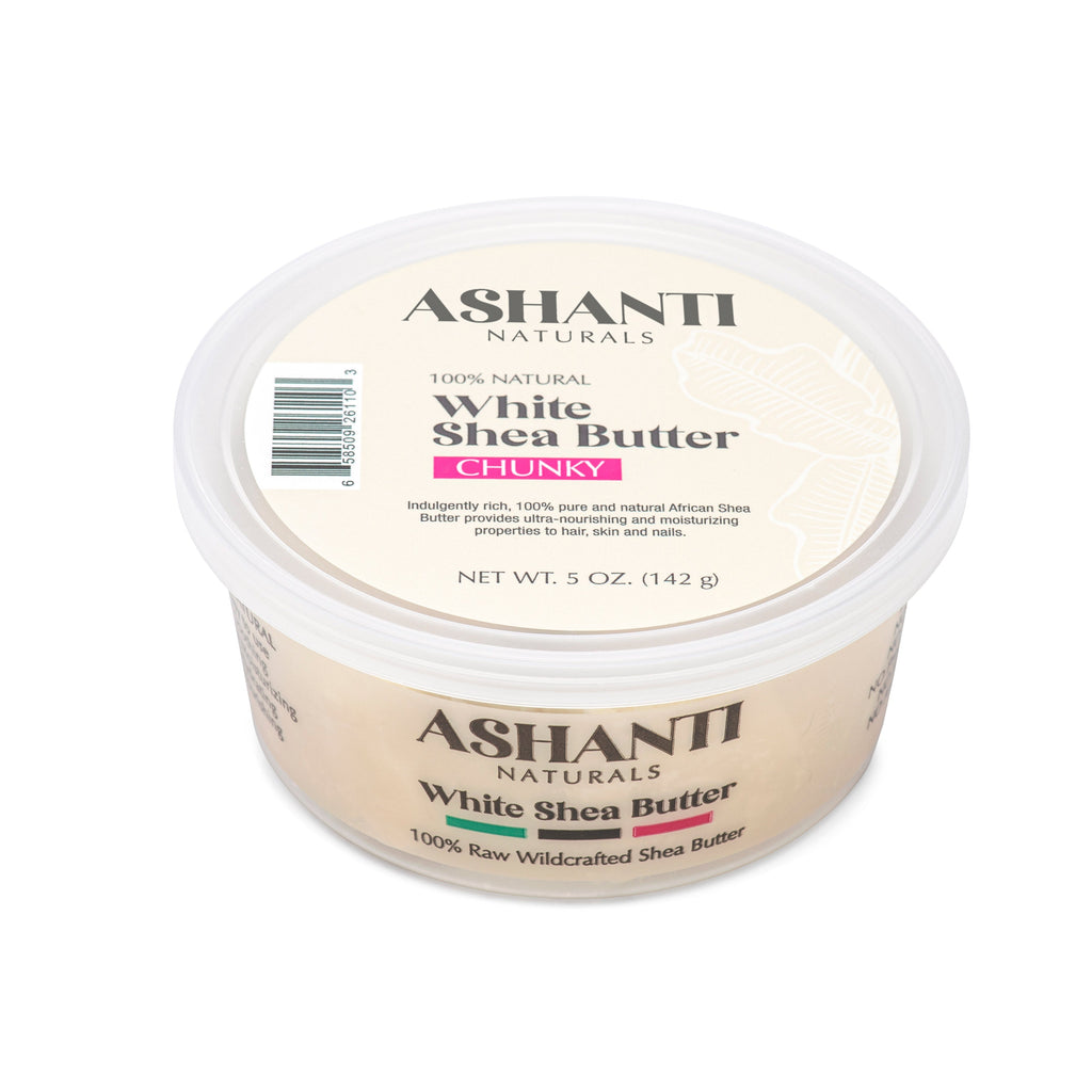 ASHANTI NATURALS 100% White Shea Butter- Chunky AshantiNaturals