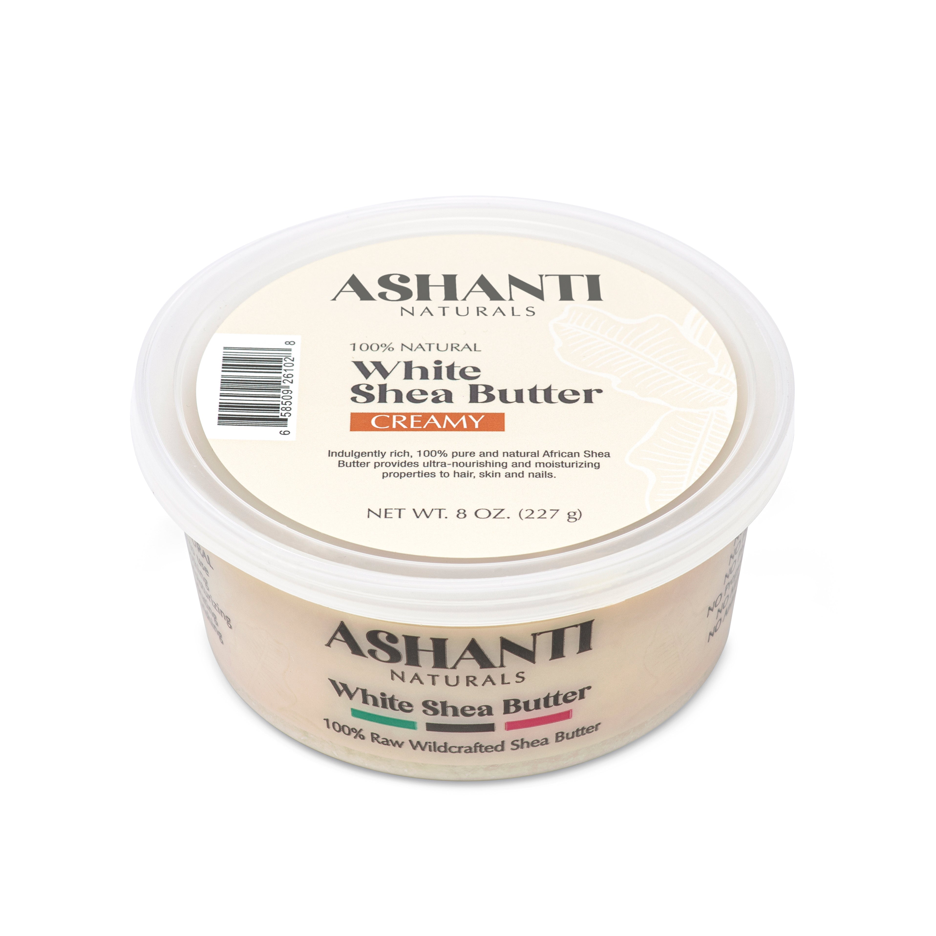 ASHANTI NATURALS 100% White Shea Butter - Creamy AshantiNaturals