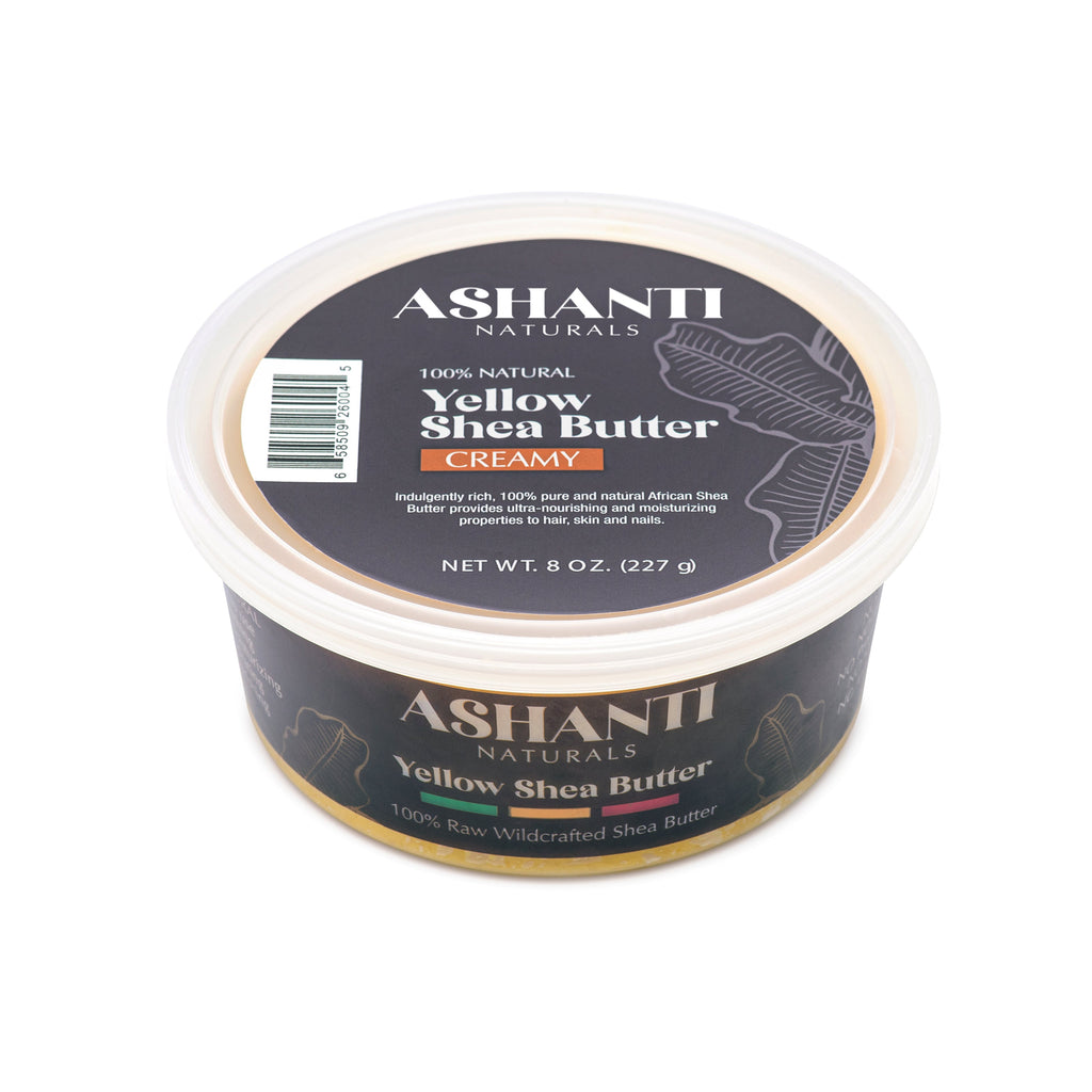 ASHANTI NATURALS 100% Yellow Shea Butter - Creamy AshantiNaturals