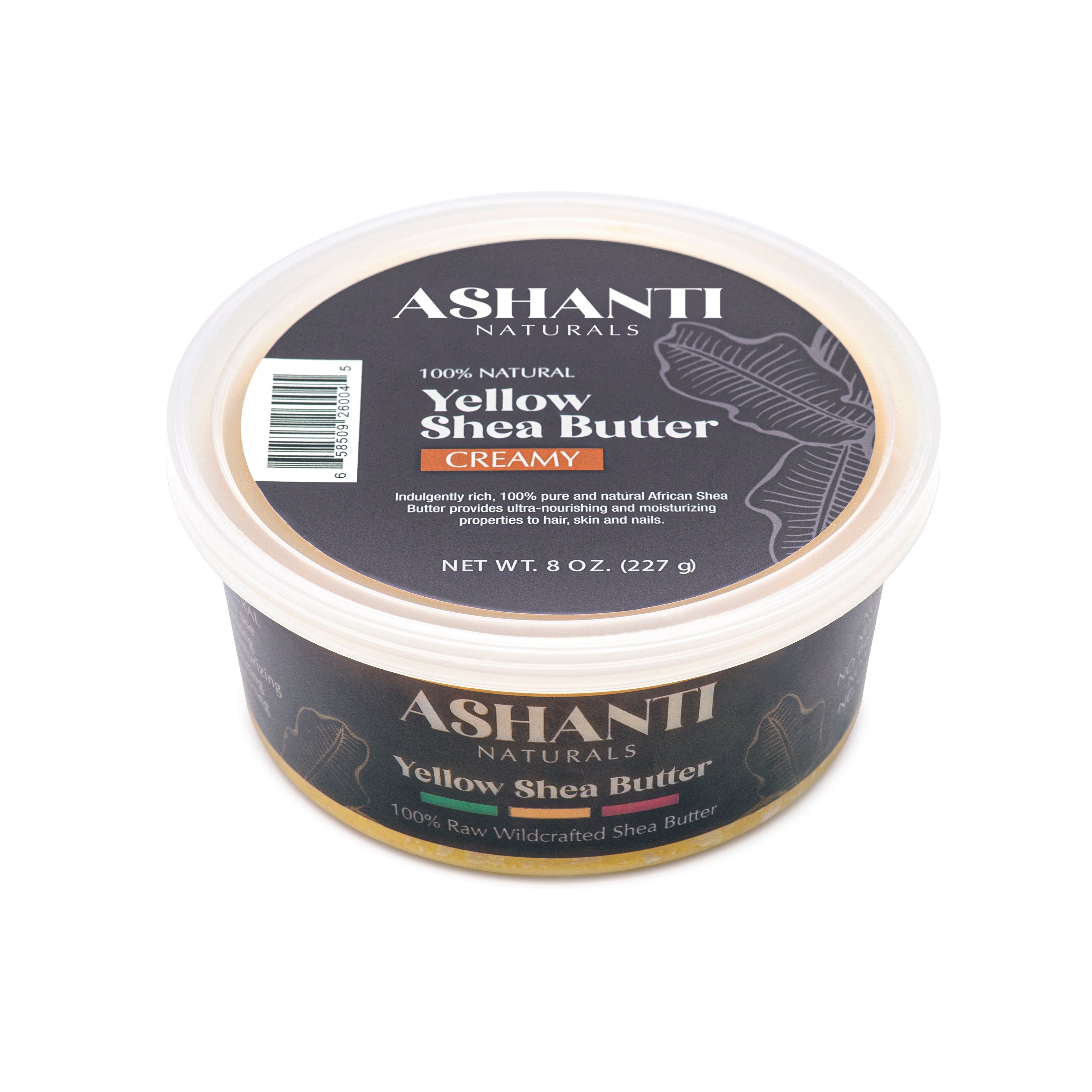 ASHANTI NATURALS 100% Yellow Shea Butter - Creamy AshantiNaturals