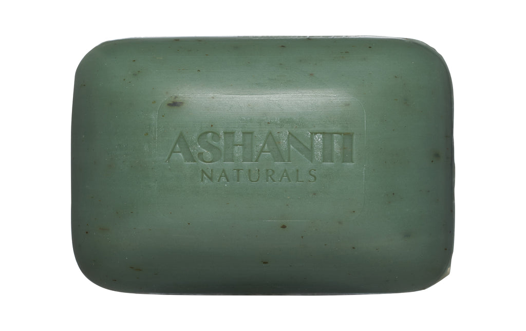 ASHANTI NATURALS Detoxing Green Tea & Mint Soap Bar AshantiNaturals