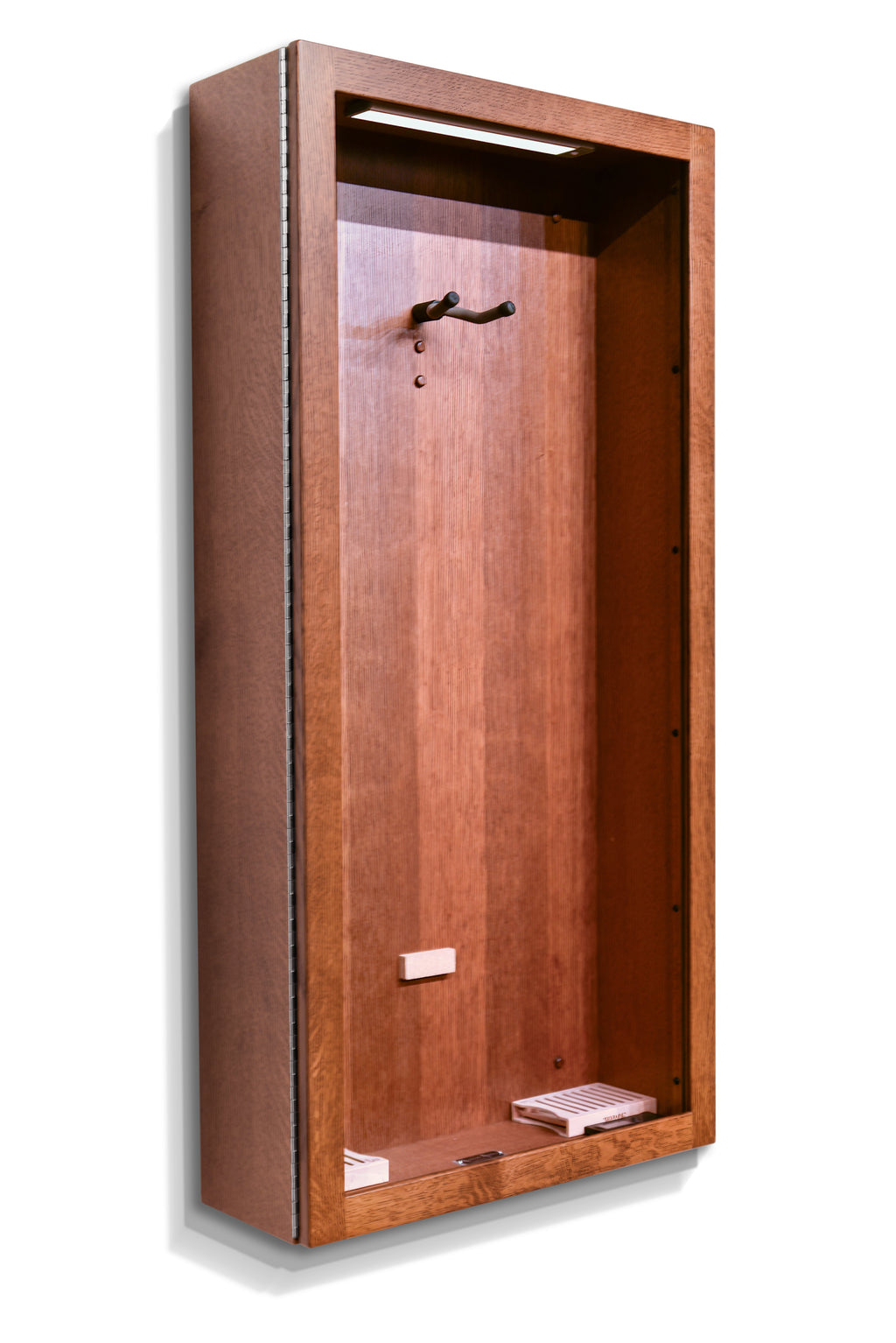 ClimaCase Rectangle Humidor - Quartersawn White Oak with Boston Stain Acoustic Remedy Cases