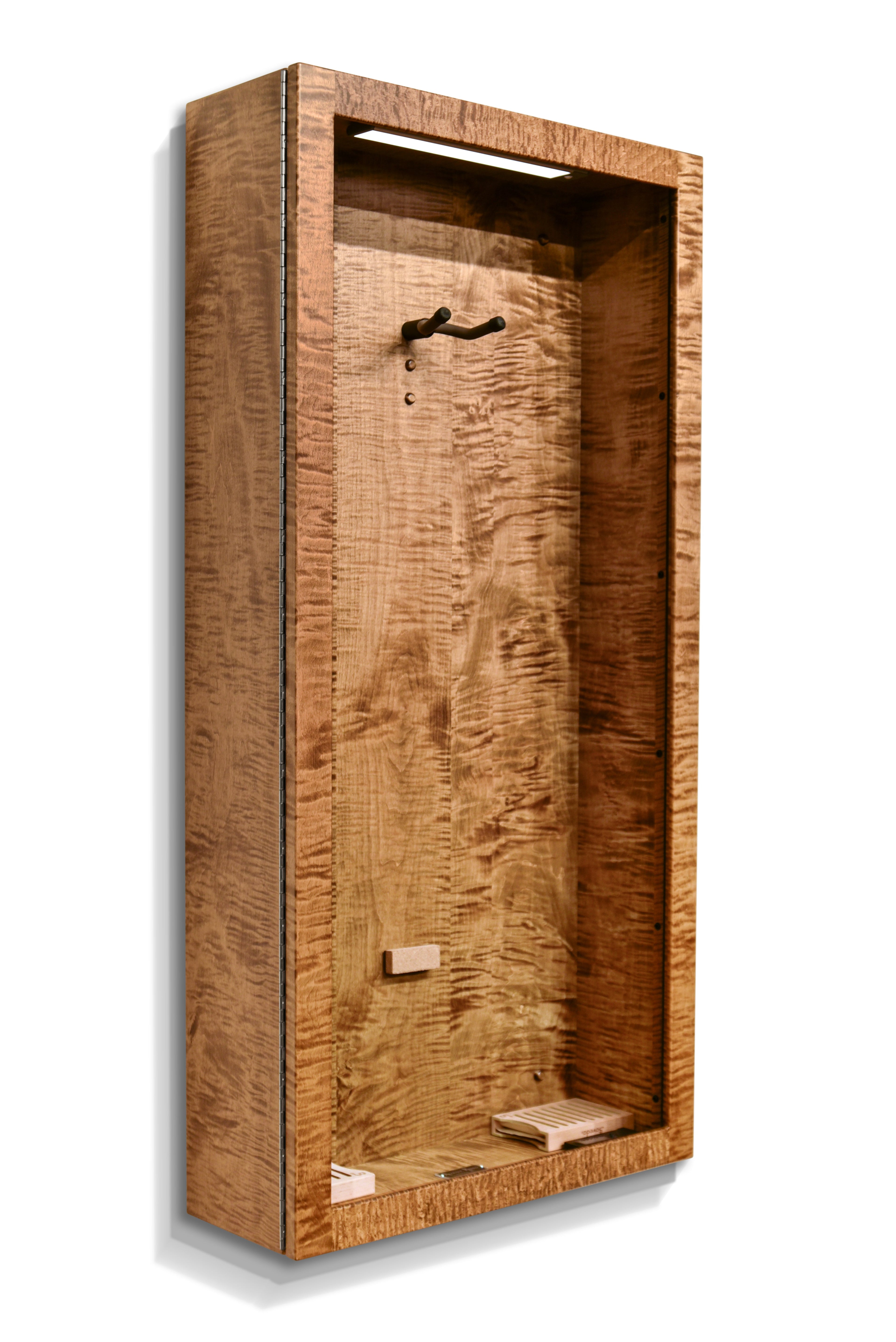 ClimaCase Rectangle Humidor - Flamed Maple with Provincial Stain Acoustic Remedy Cases