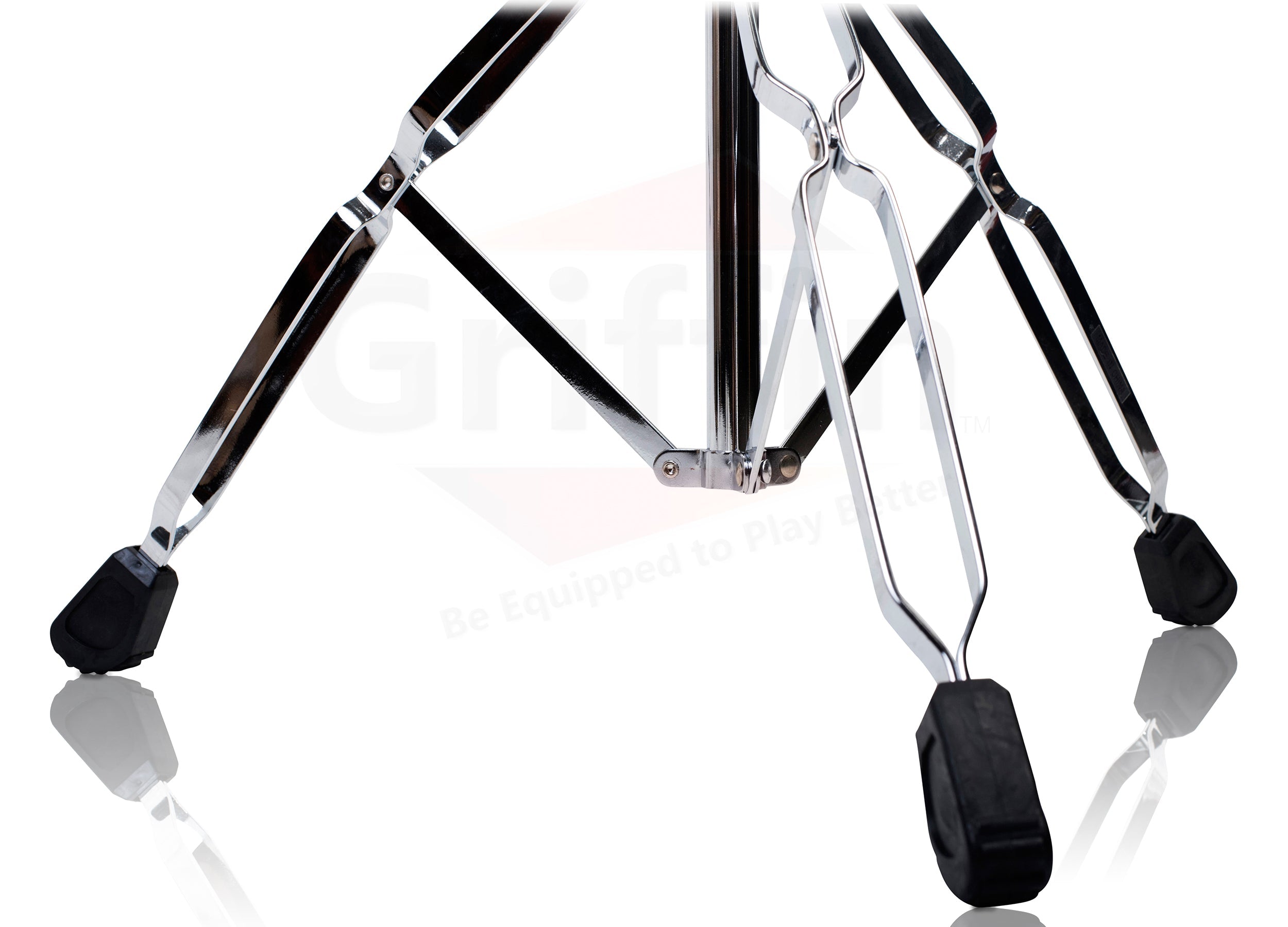 Cymbal Boom Stand & Straight Cymbal Stand Combo (Pack of 2) by GRIFFIN - Percussion Drum Hardware Set for Mounting & Holding Crash, Ride, Splash GeekStands.com