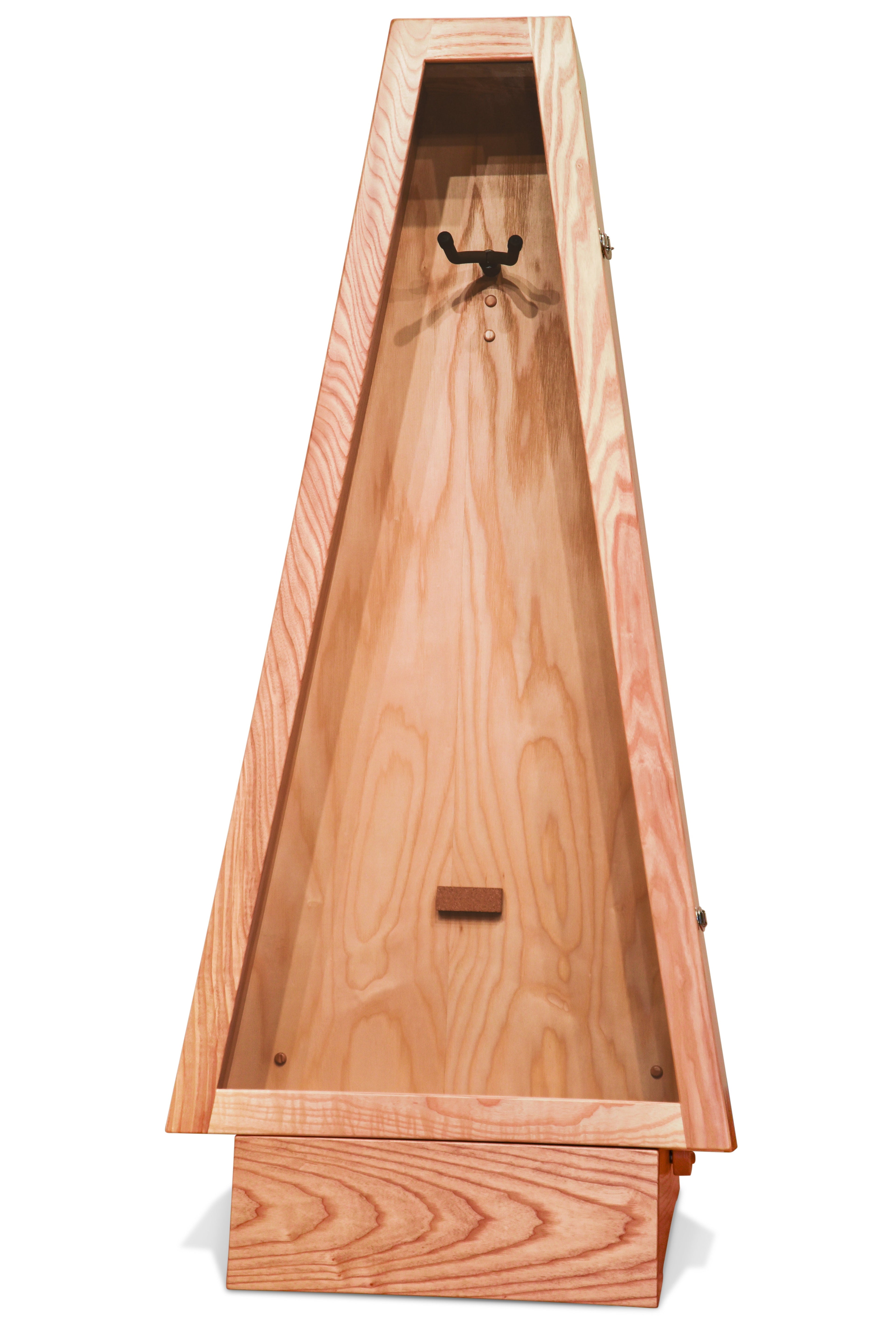 ClimaStand Triangle Humidor with Base - Northern White Ash Acoustic Remedy Cases
