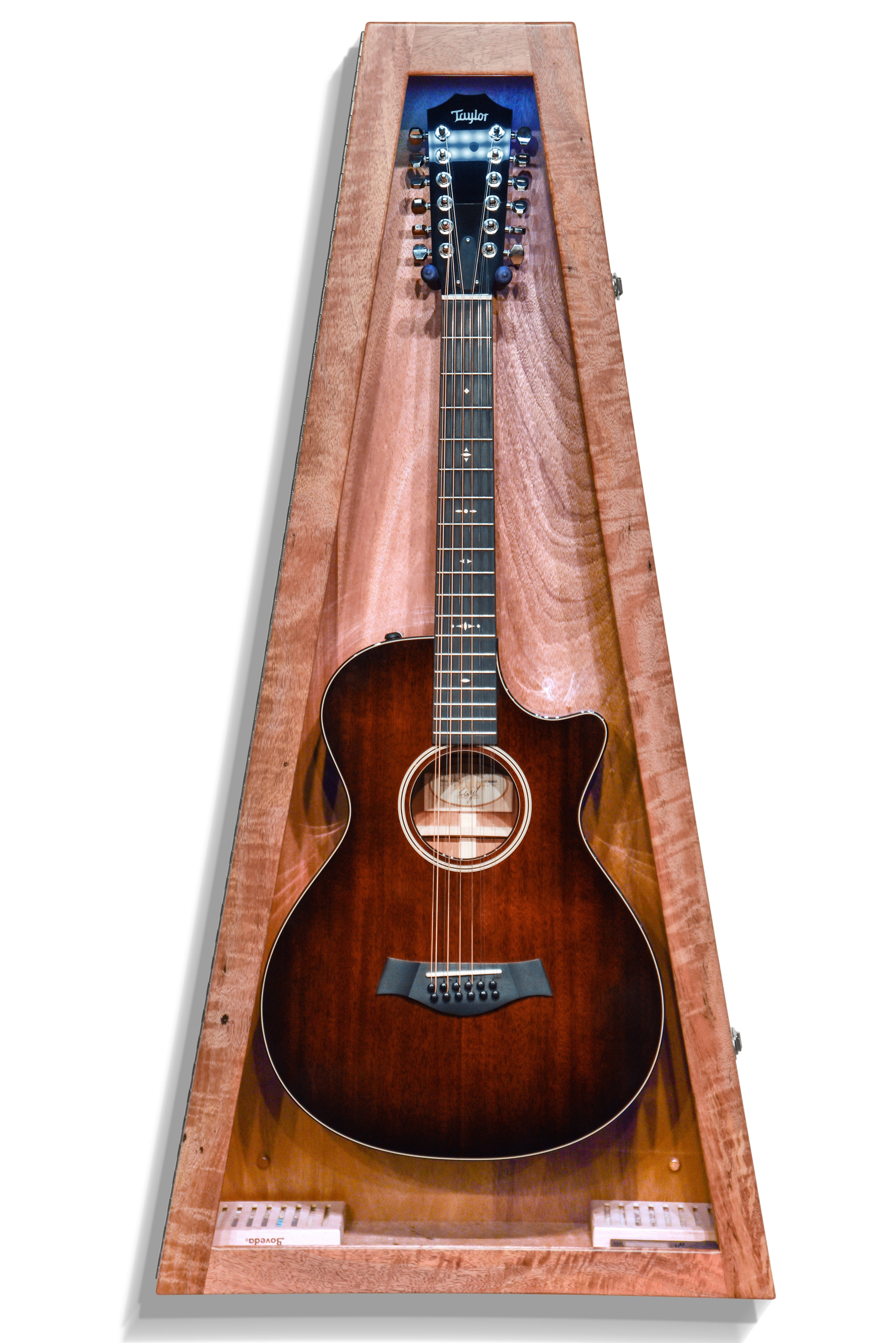 ClimaCase Triangle Humidor - Curly Mango Acoustic Remedy Cases