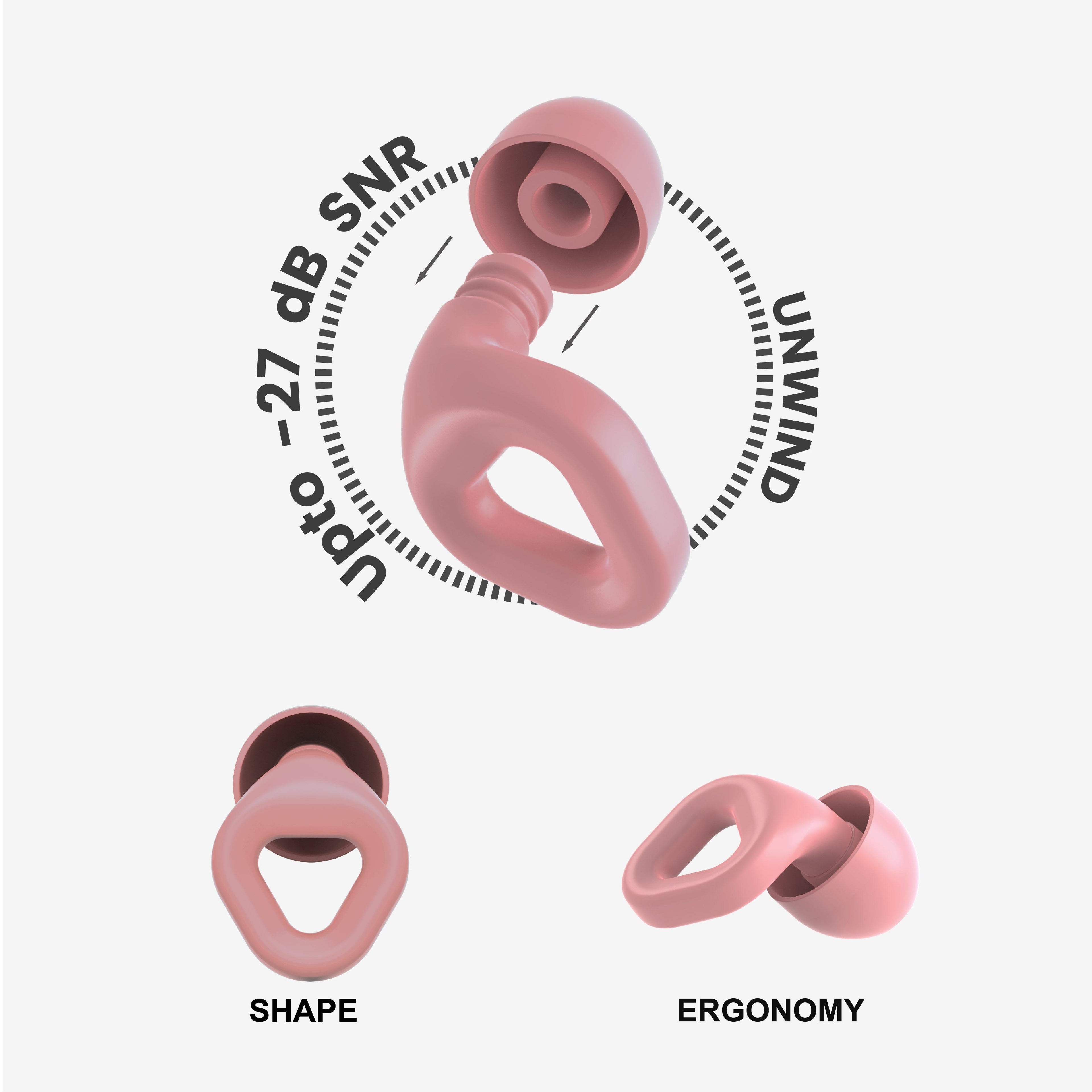 ZENZ - Unwind Earplugs - Mystic Pink ZENZ