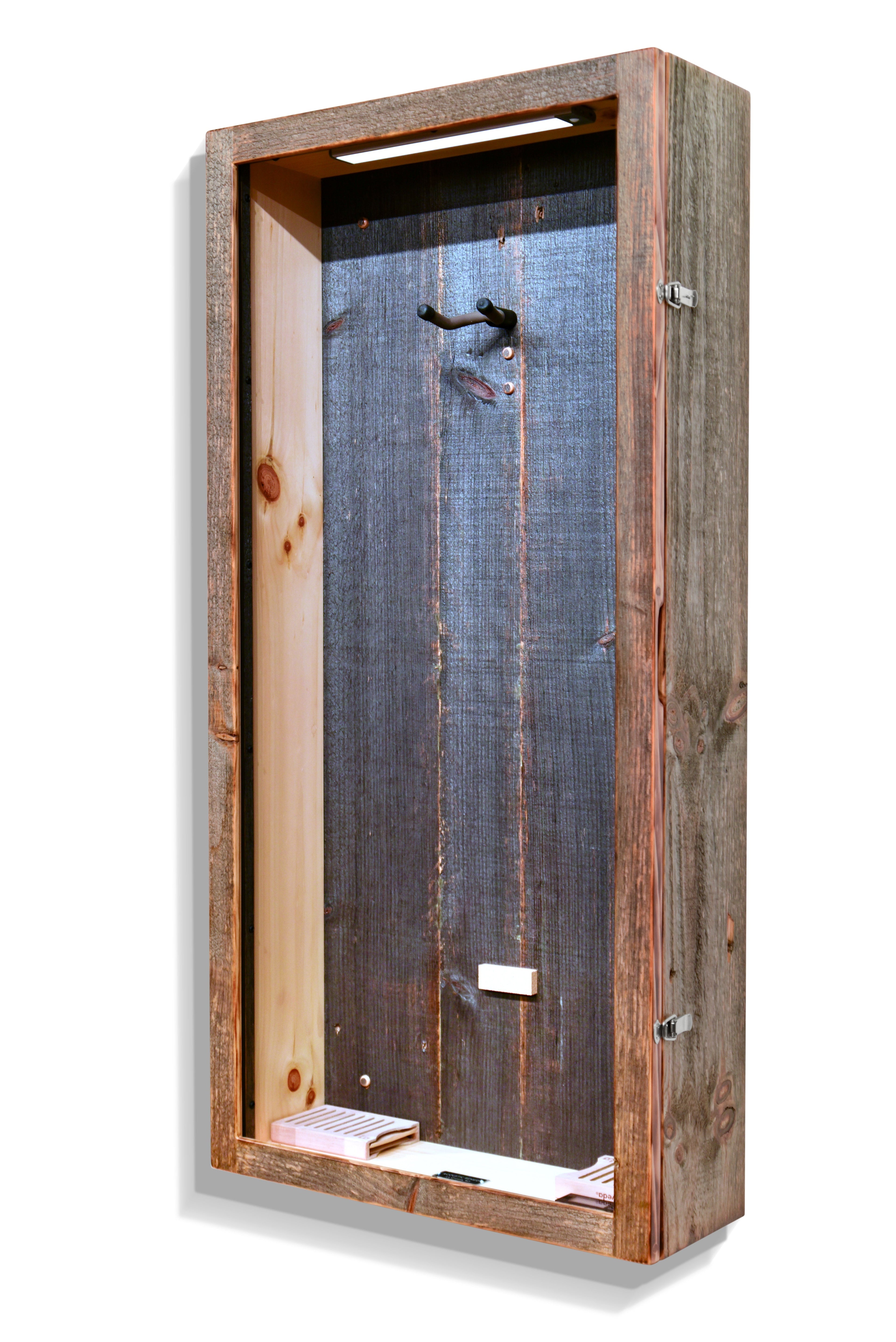 ClimaCase Rectangle Humidor - Reclaimed Barnwood (Grey) Acoustic Remedy Cases