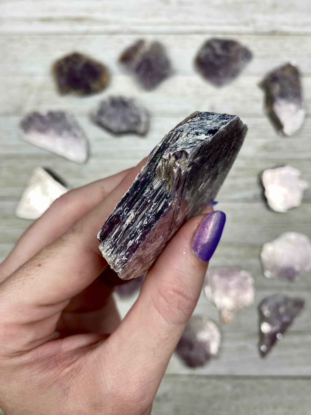 Lepidolite Mica Slices Curious Muse Crystals