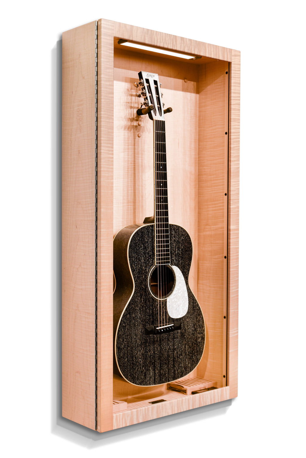 ClimaCase Rectangle Humidor - Flamed Maple Acoustic Remedy Cases