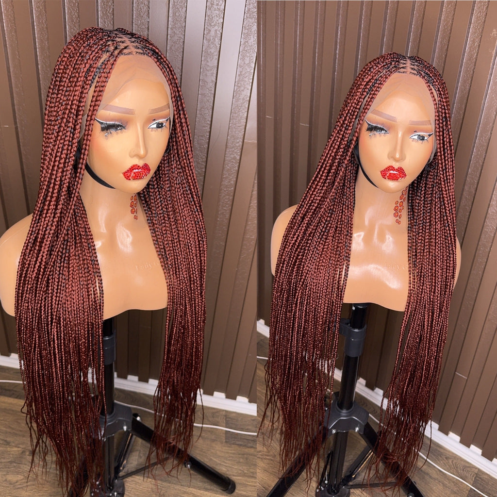 Color 350 knotless braided wig HOL stores