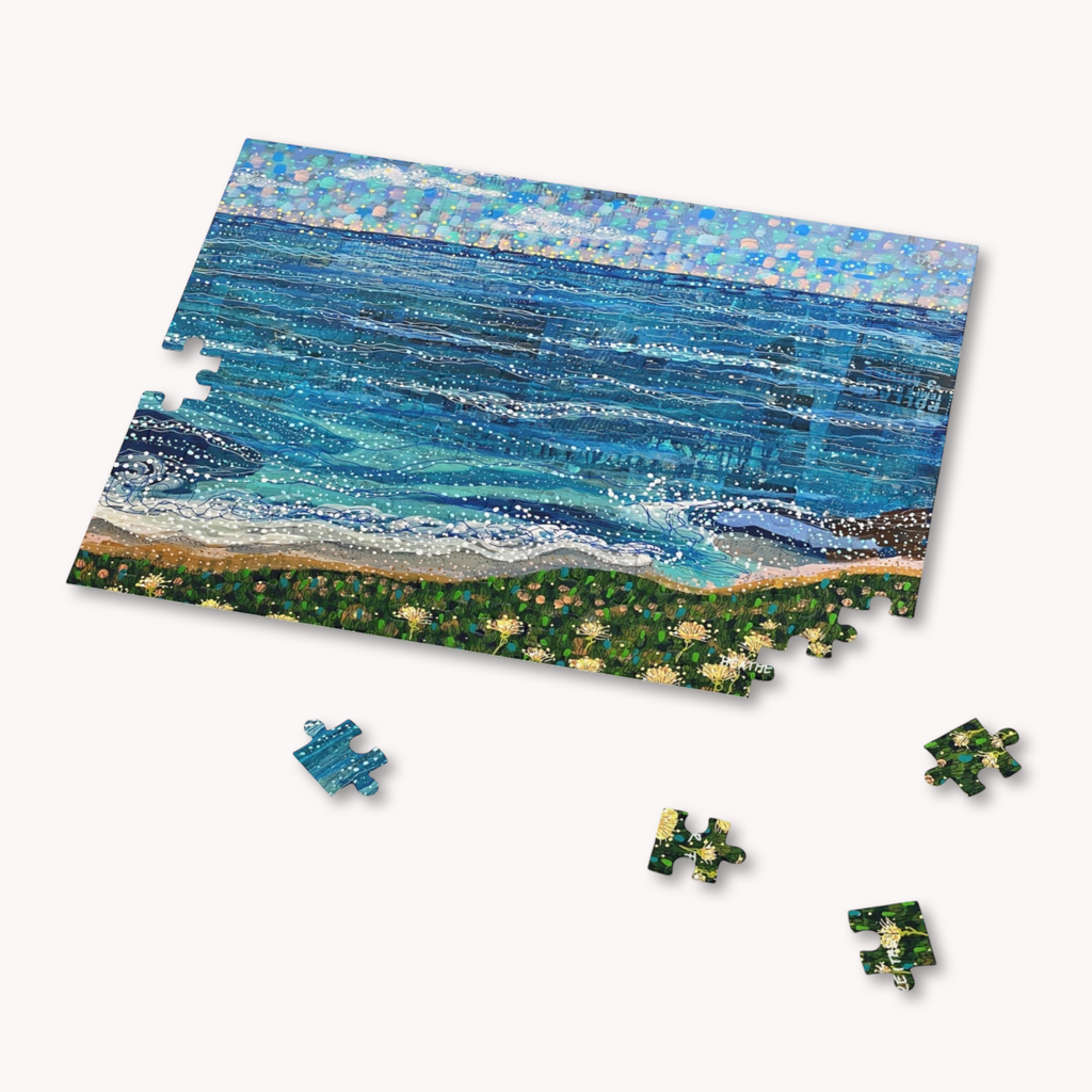 Coastal Breeze Fine Art Puzzle Heather Freitas