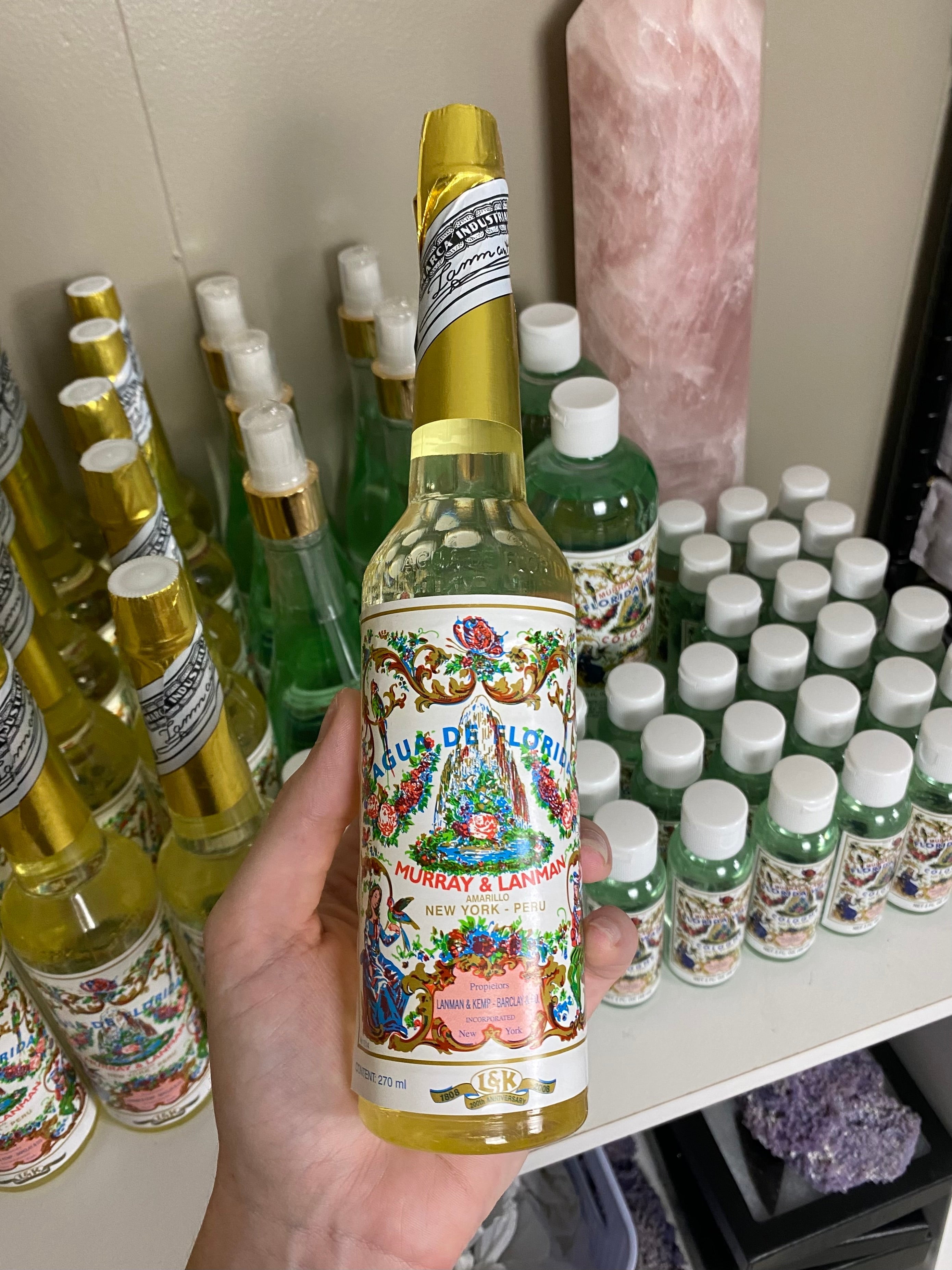 Florida Water | Peruvian Spiritual Cleansing | Murray & Lanman Curious Muse Crystals