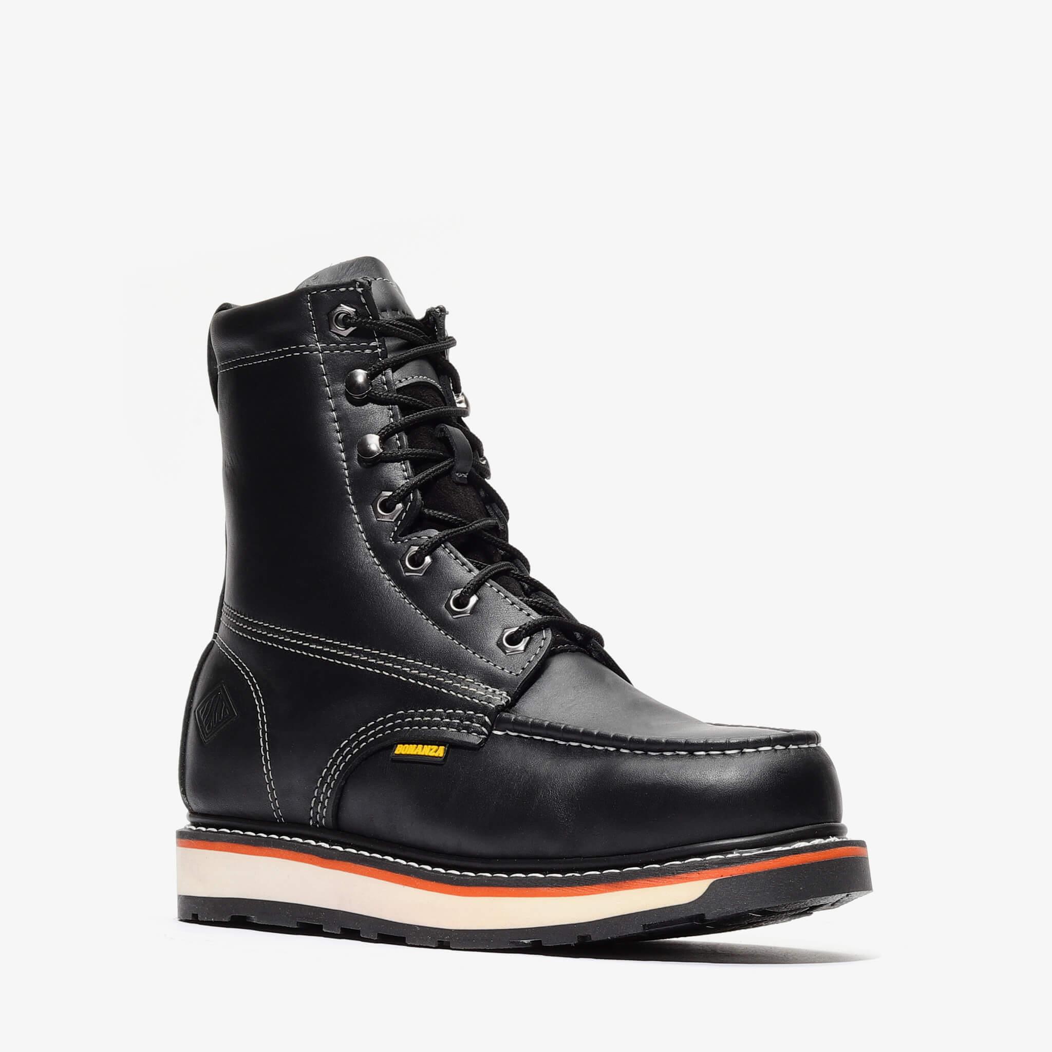 FRONTIER DUAL 8" MOC TOE (STEEL TOE) Bonanza Boots