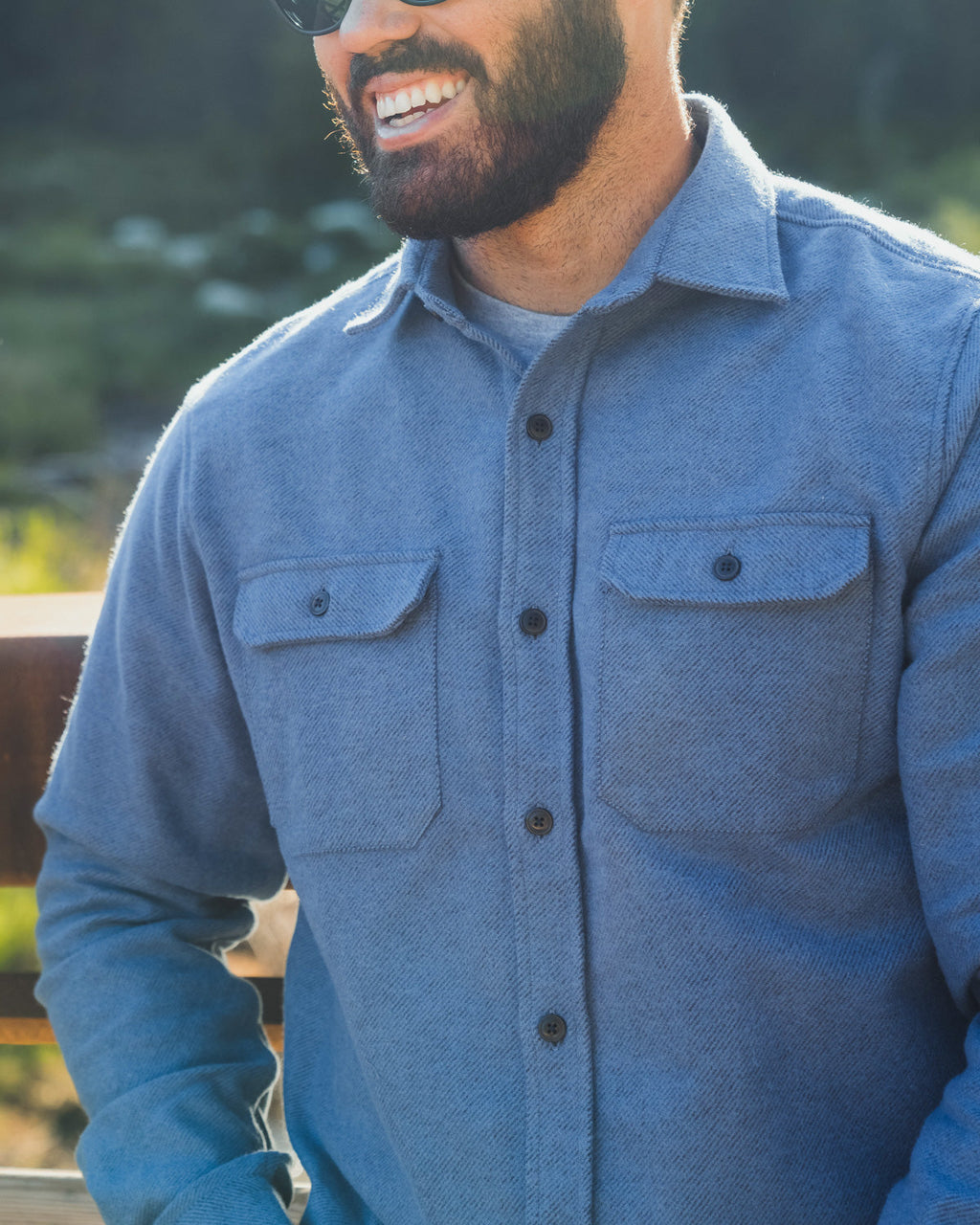 Grand Flannel, Lake Blue MuskOx Flannels