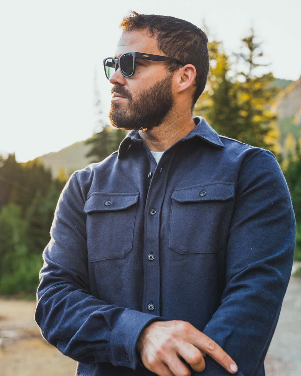 Grand Flannel, Navy MuskOx Flannels