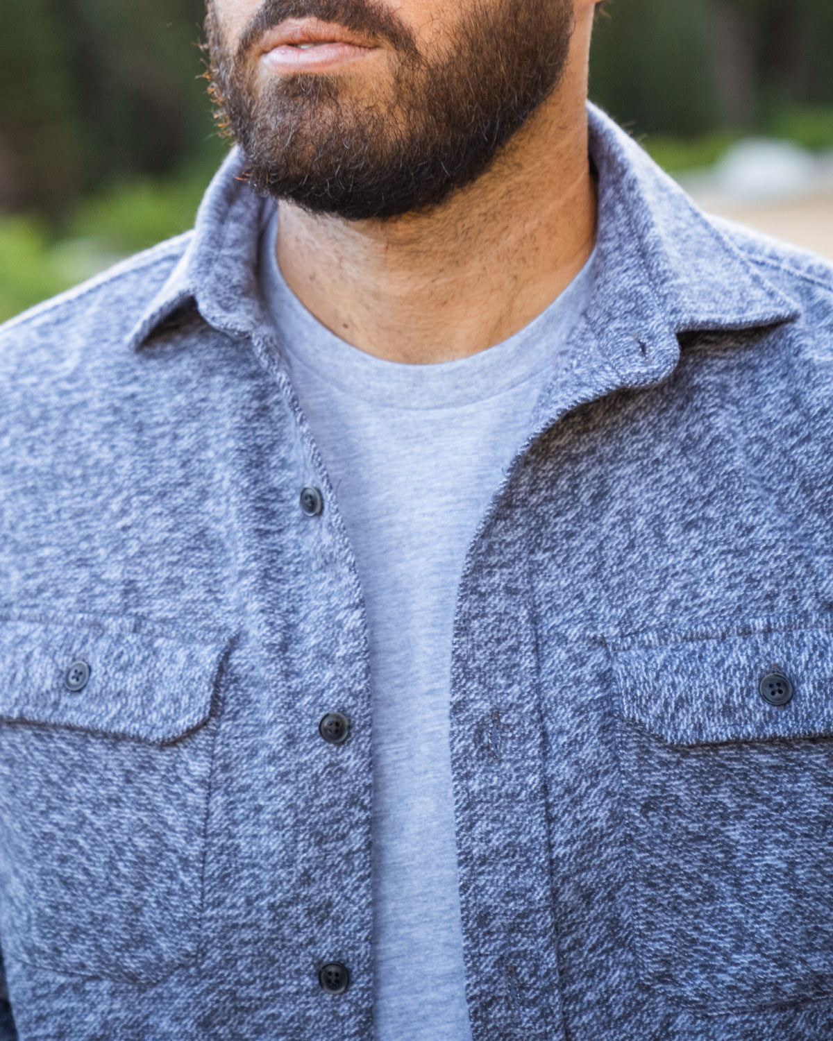 Grand Flannel, Steel Grey MuskOx Flannels